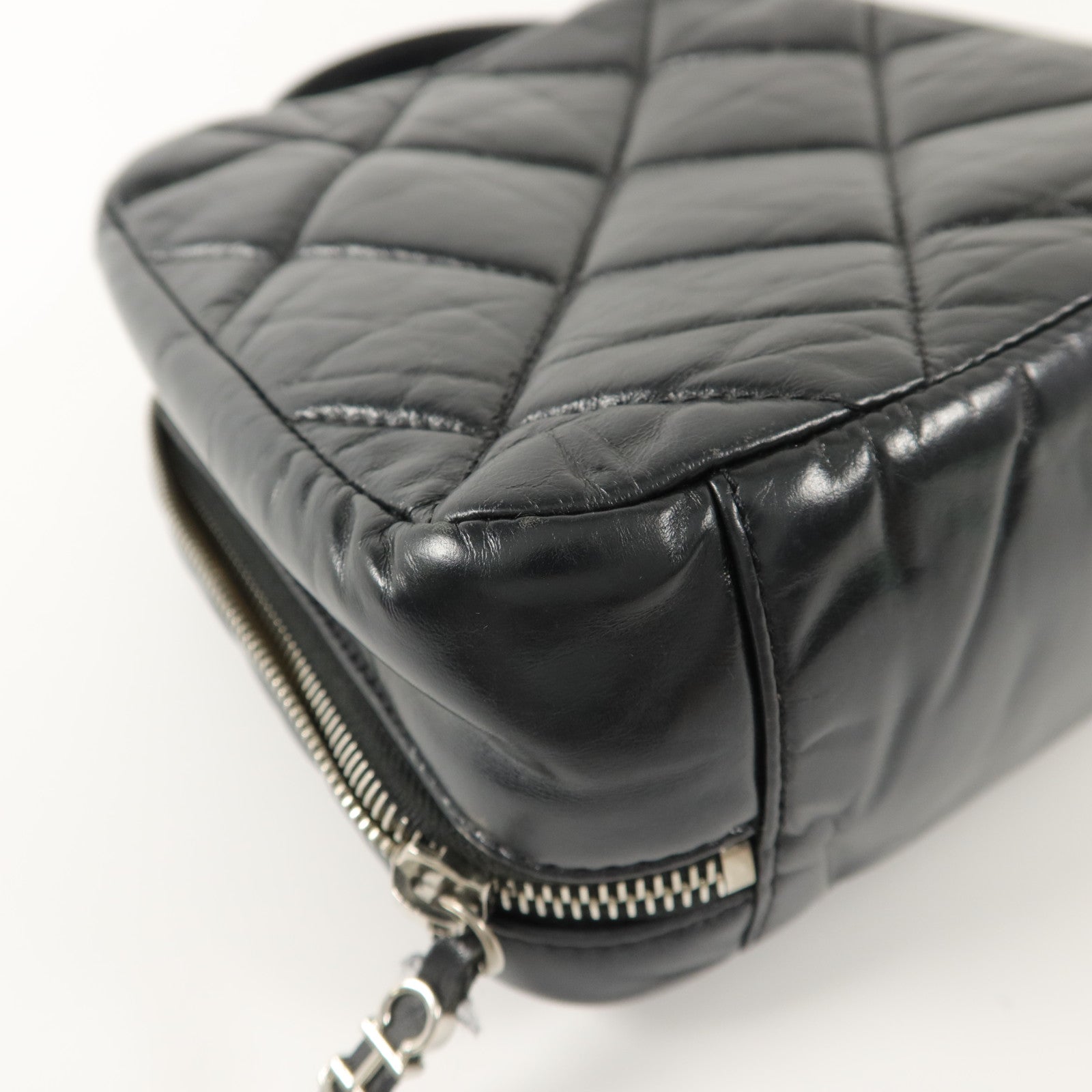 CHANEL 羊皮皮革Chain Shoulder鏈帶肩背袋