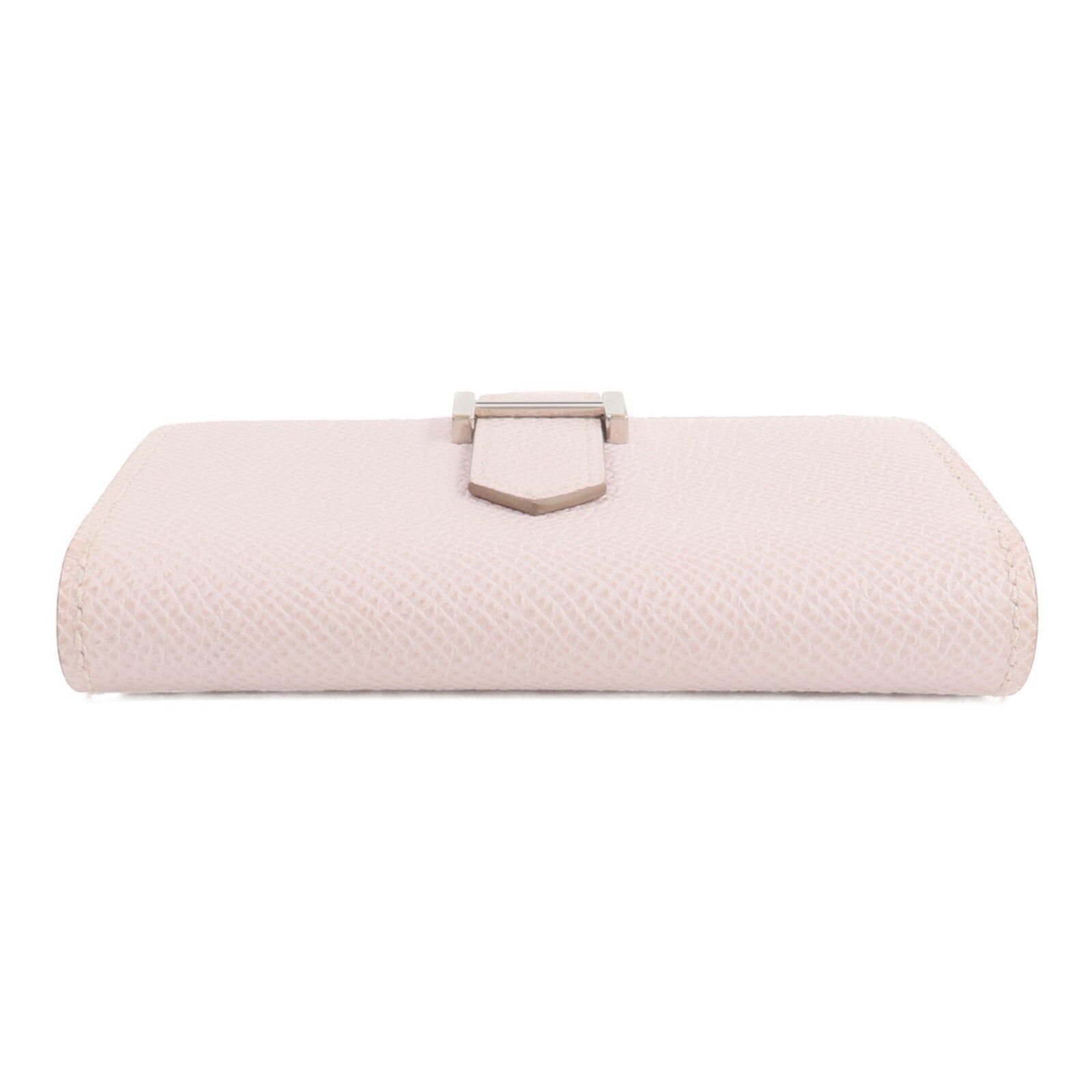 HERMES Epsom皮革Bearn Compact錢包Mauve Pale