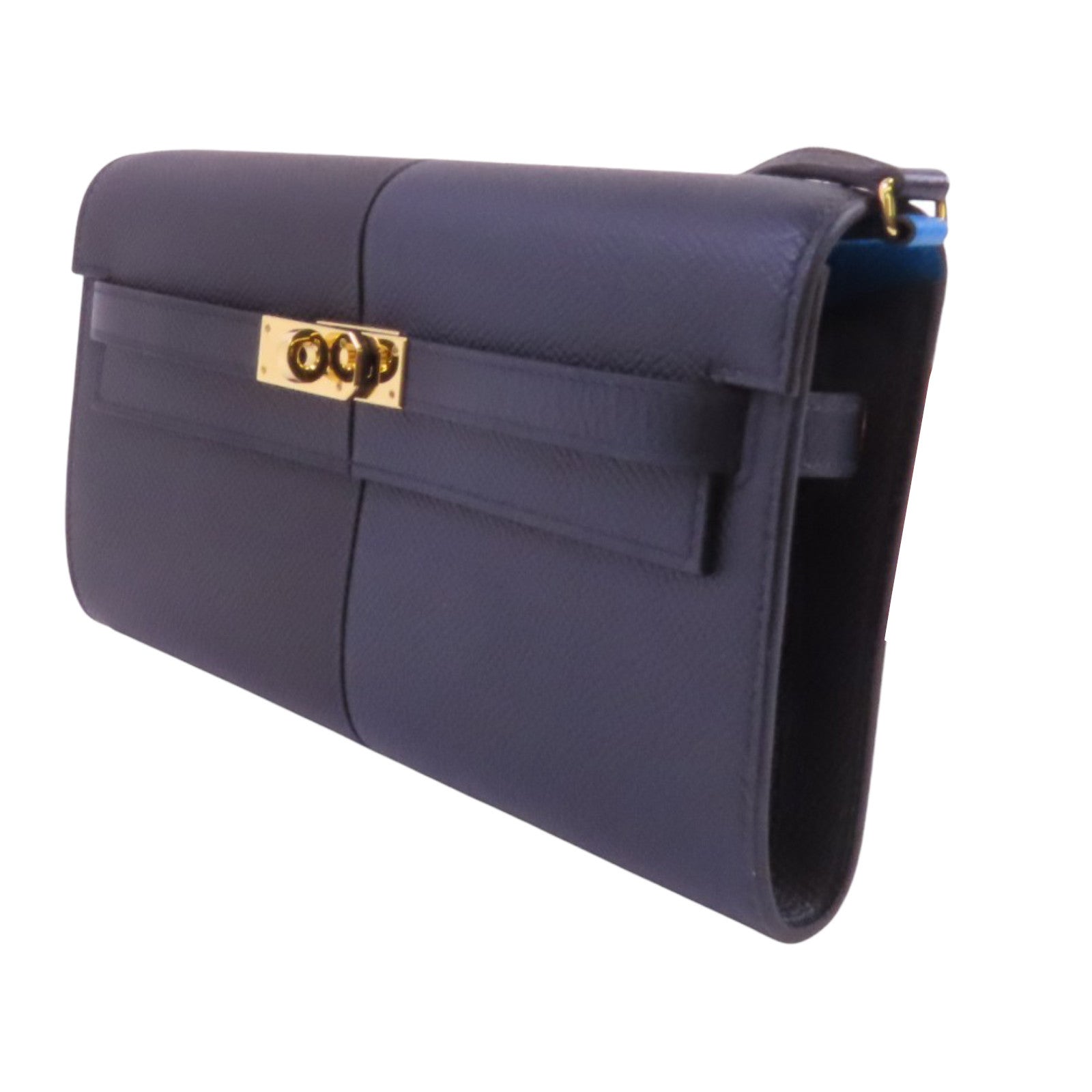 HERMES Epsom皮革Kelly To Go金扣肩背袋