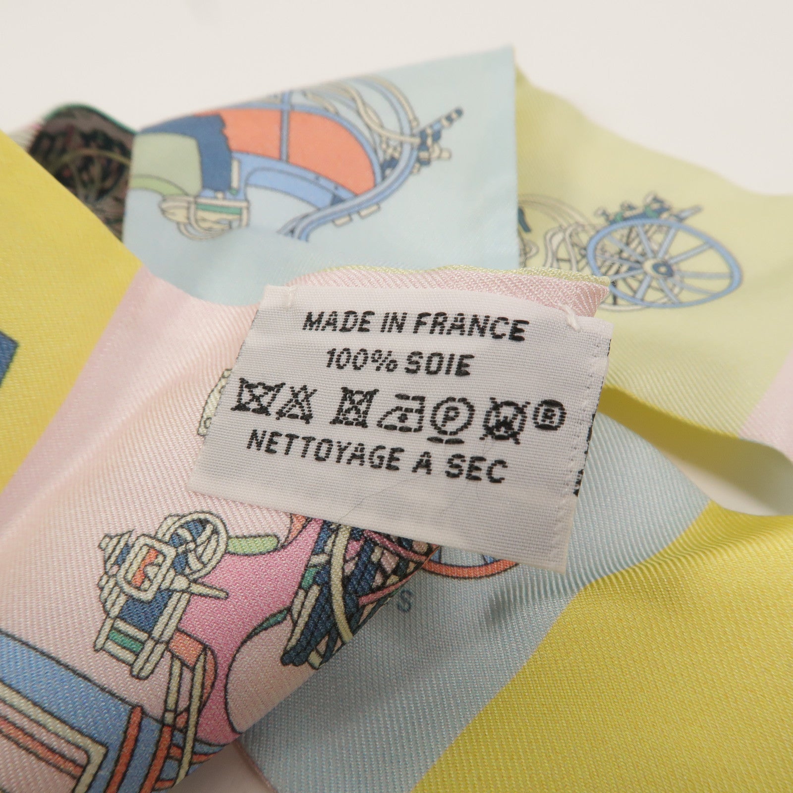HERMES 絲質Twilly絲巾