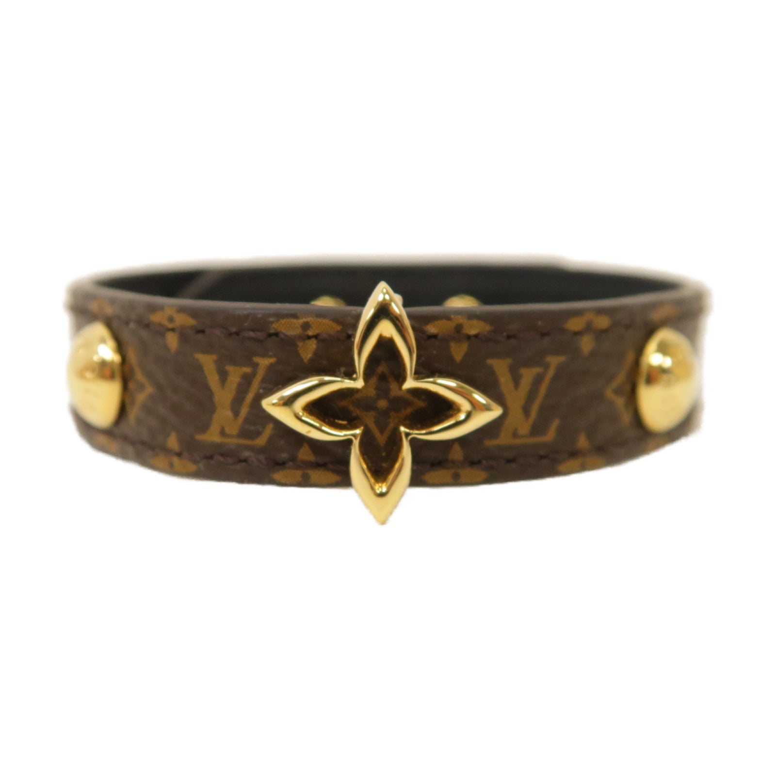 LOUIS VUITTON Monogram Blooming Bracelet手鏈啡色