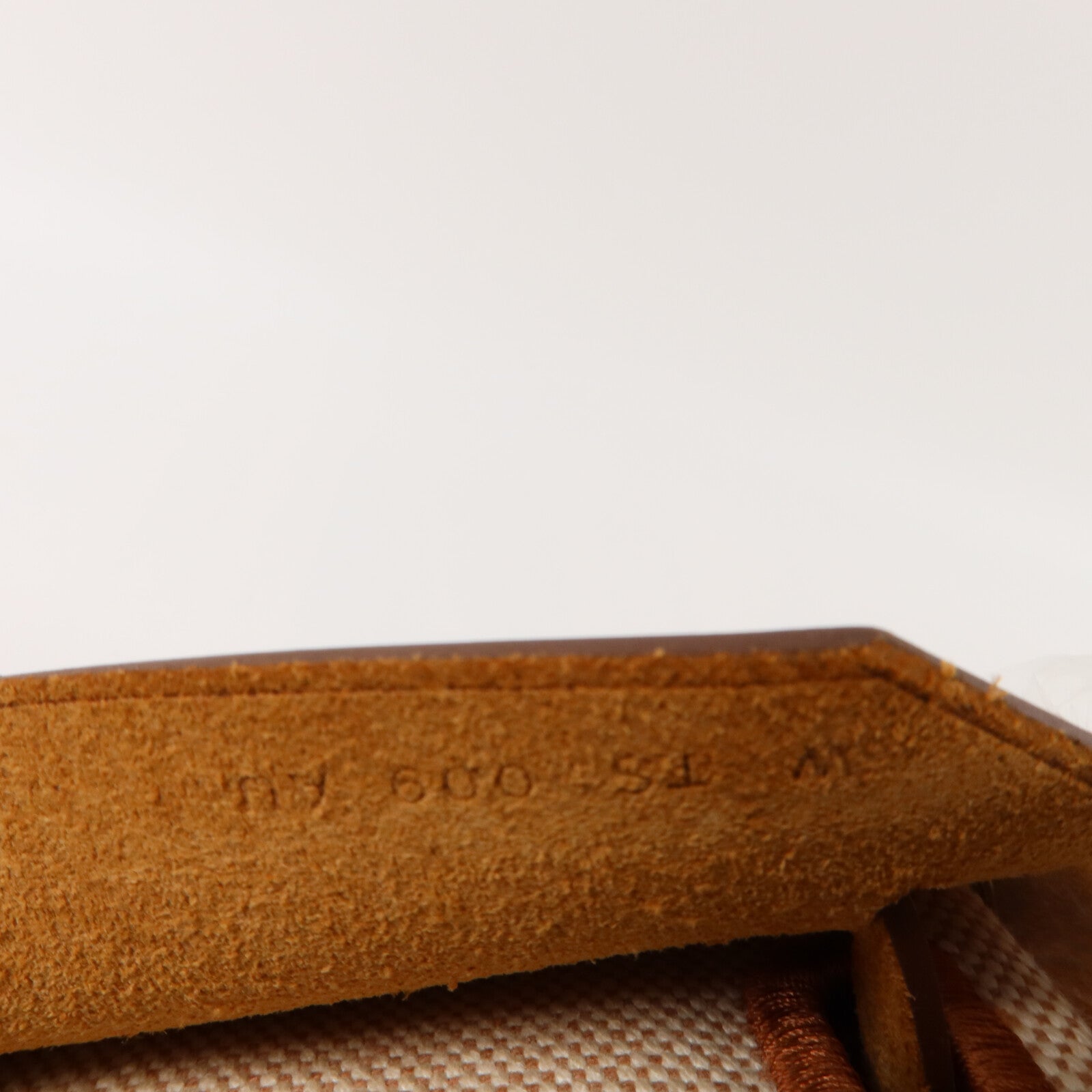 HERMES 帆布Mini Herbag肩背袋Ecru Beige/Fauve