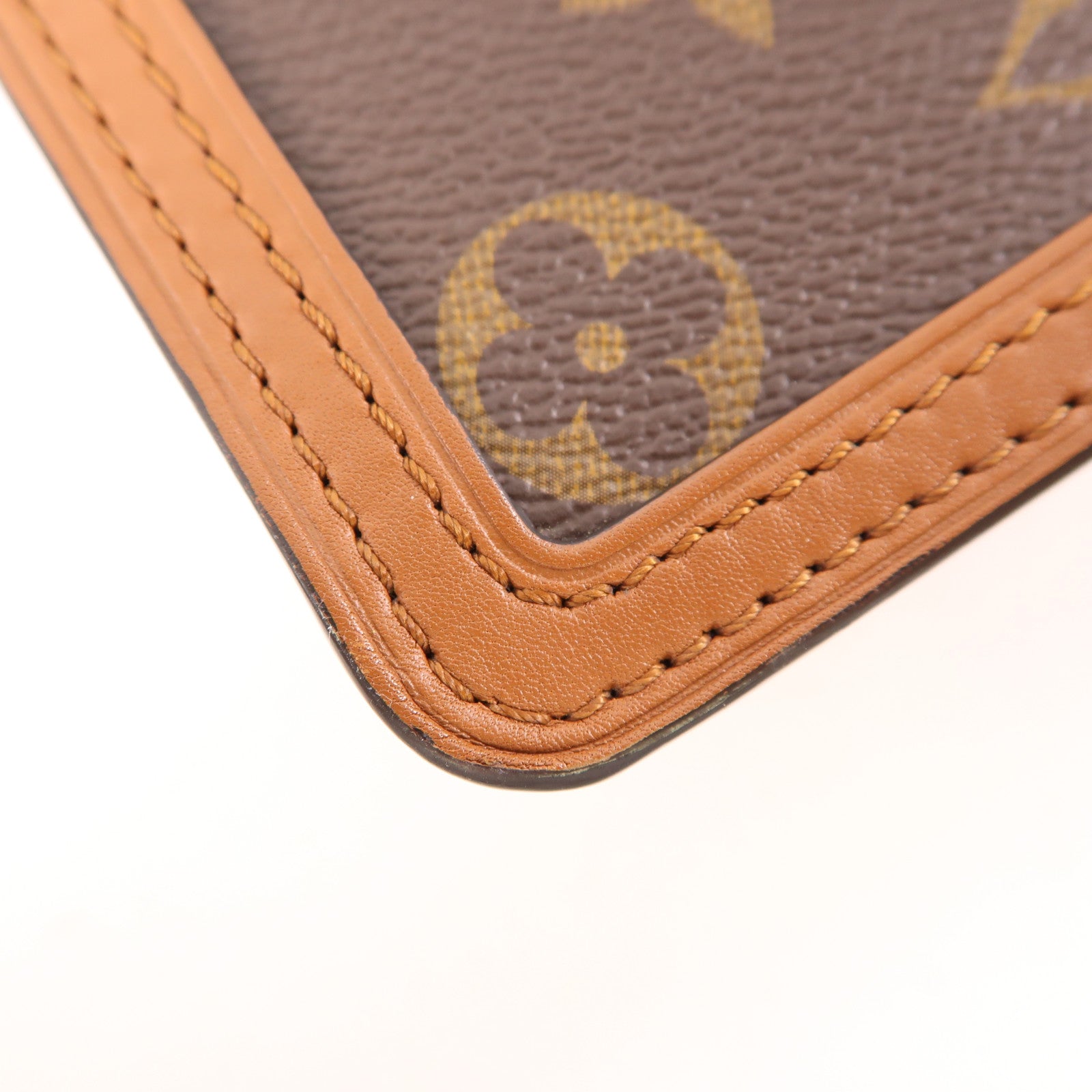 LOUIS VUITTON 【激減優惠】Monogram/Monogram Reverse Mini Dauphine金扣肩背袋棕色