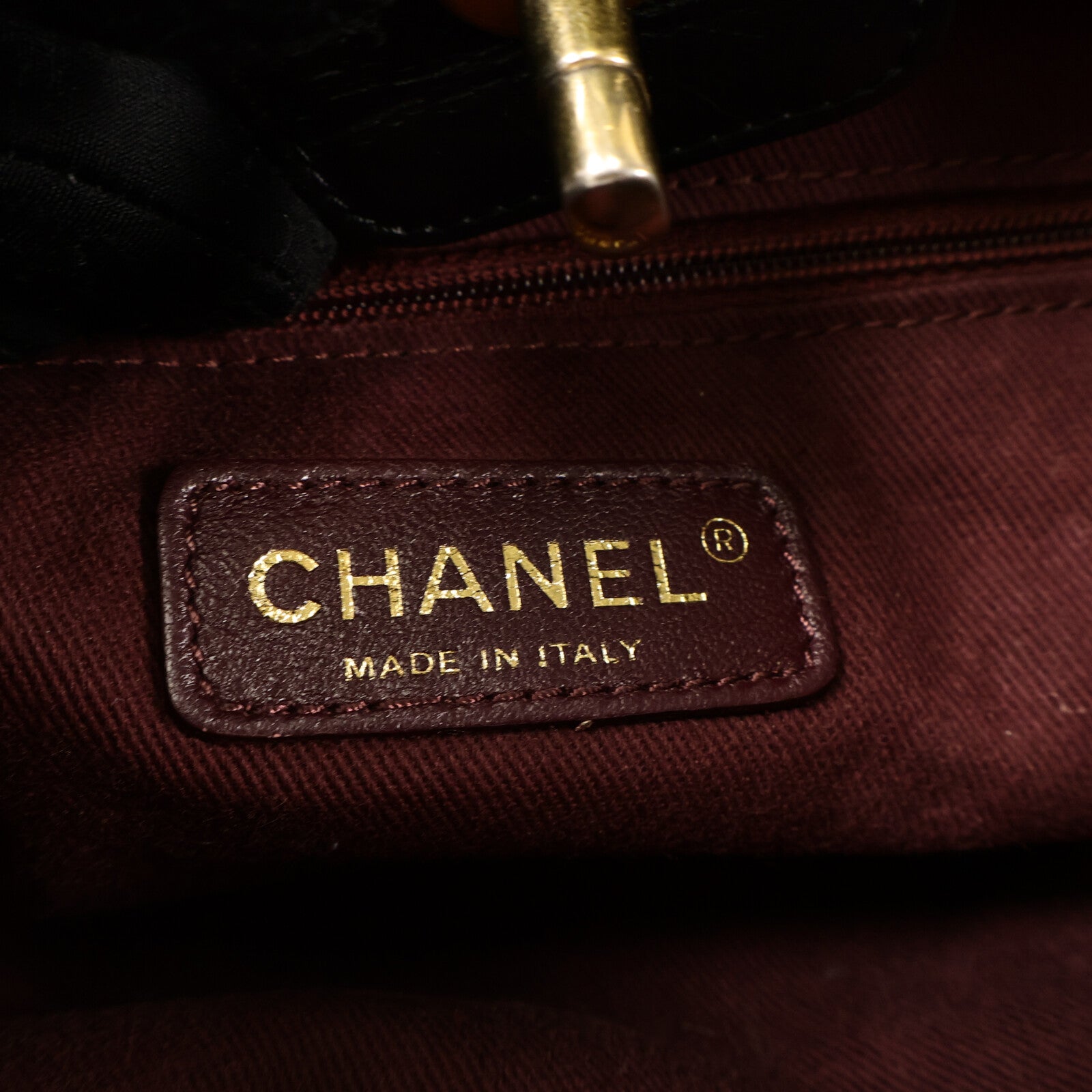 CHANEL 牛皮皮革Chain Shoulder Bag鏈帶肩背袋