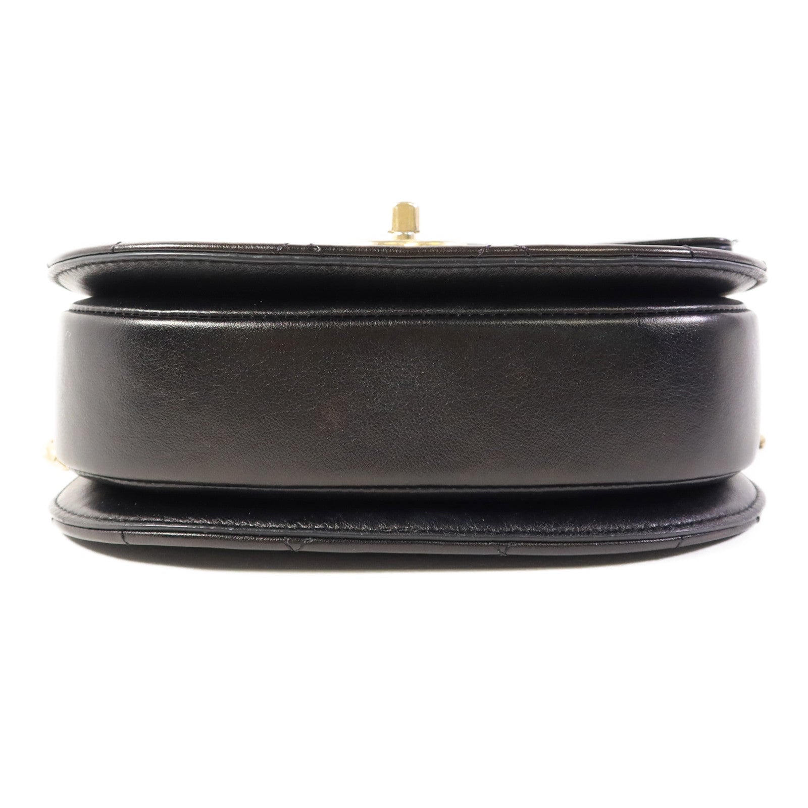 CHANEL 牛皮皮革Chain Shoulder Bag金扣鏈帶肩背袋