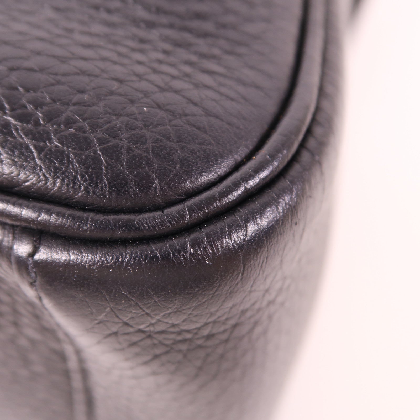 HERMES Clemence皮革Lindy 26銀扣手挽肩背兩用袋Bleu Nuit