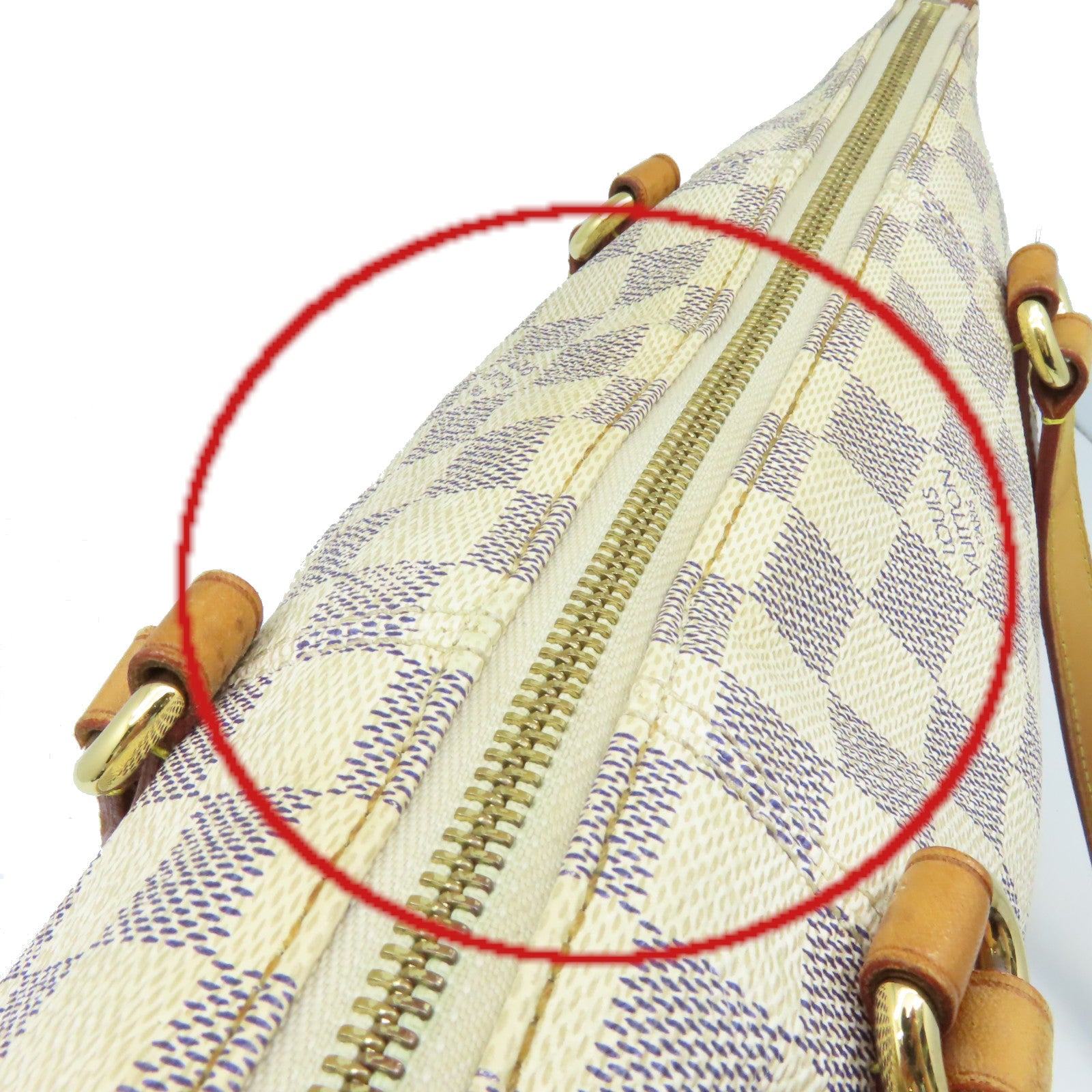 LOUIS VUITTON **【激減優惠】Damier Totally PM Shoulder Bag肩背袋米白色