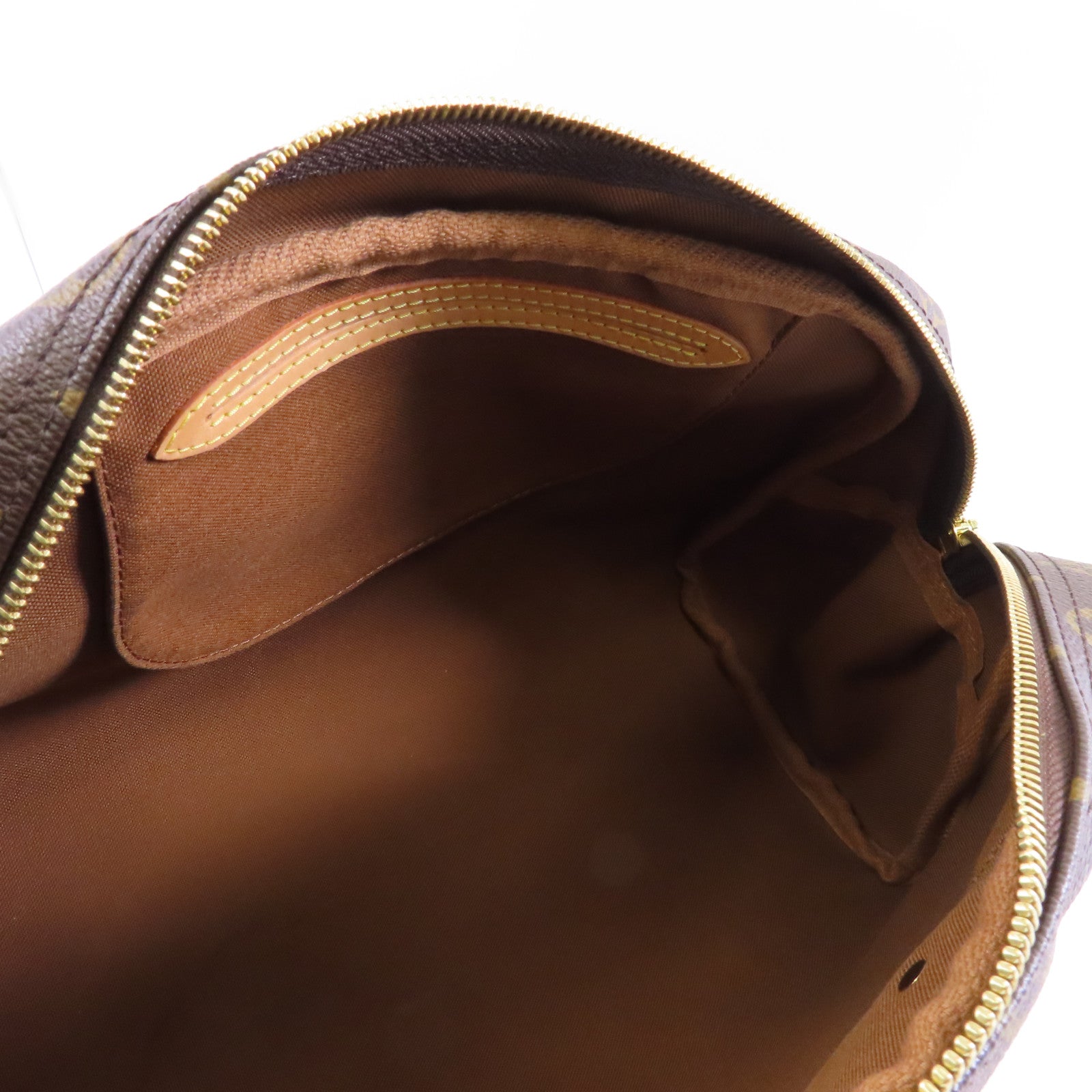 LOUIS VUITTON 【激減優惠】Monogram Montorgueil PM金扣肩背袋棕色