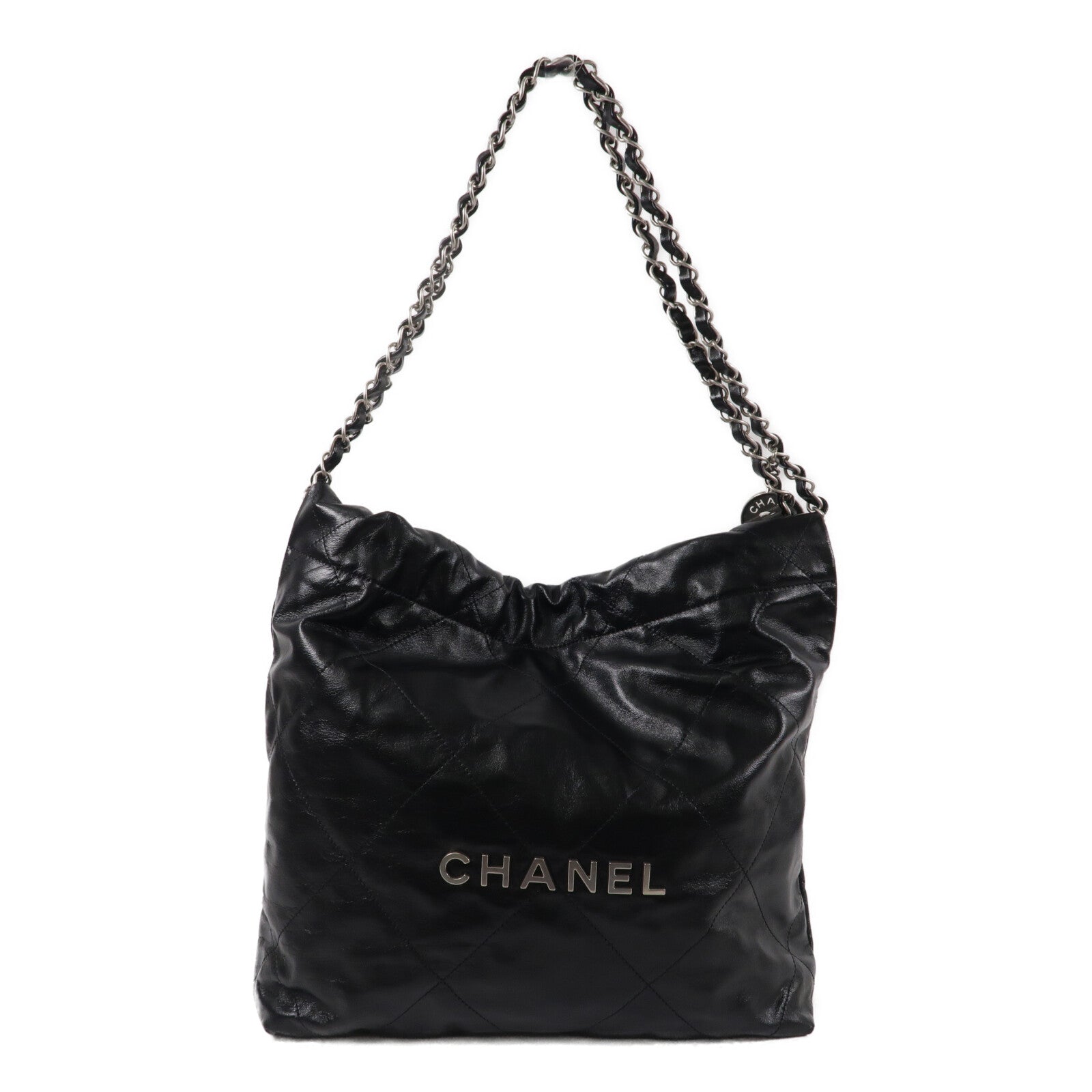 CHANEL 牛皮皮革Chanel 22 Small鏈帶肩背袋