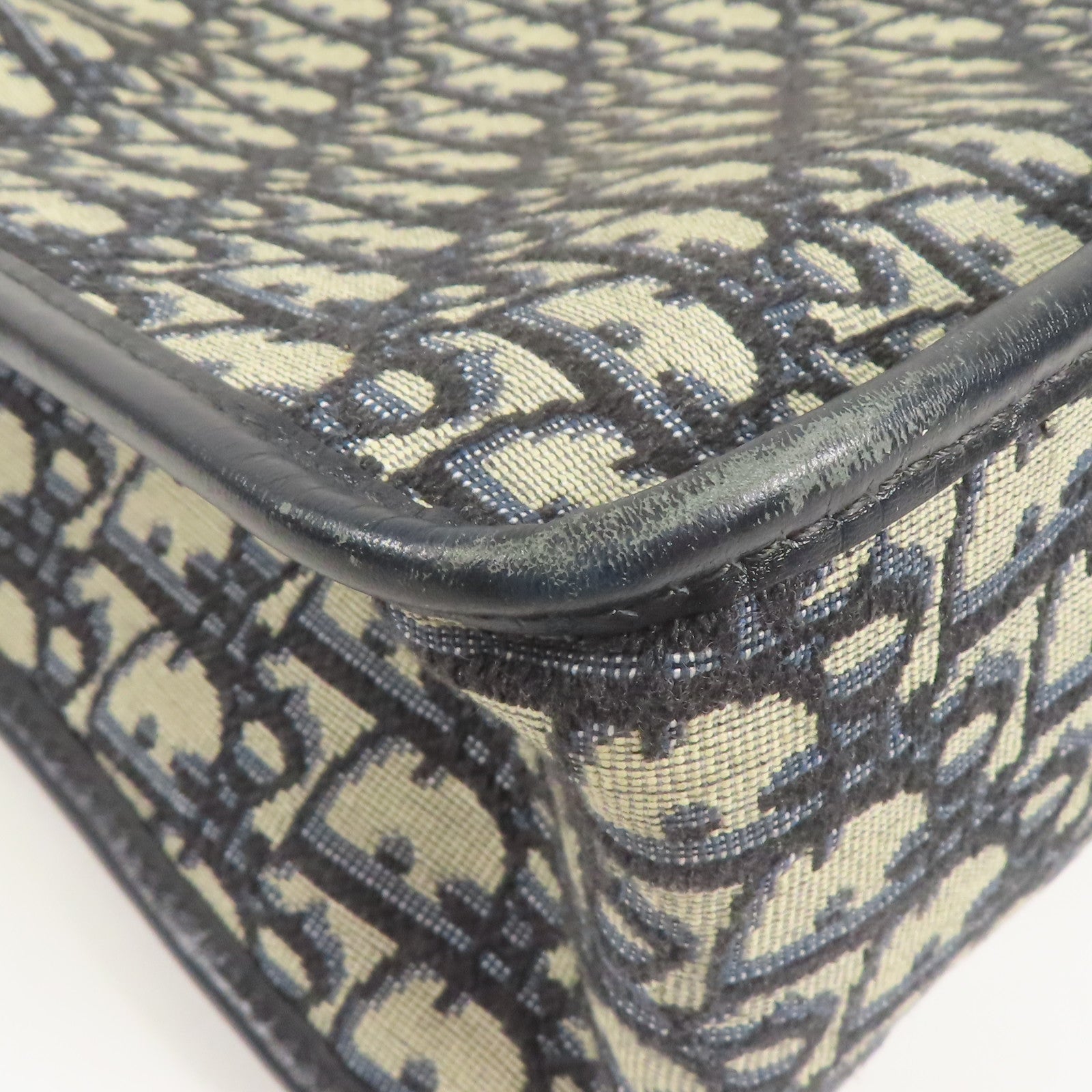 Dior 帆布Shoulder Bag金扣肩背袋