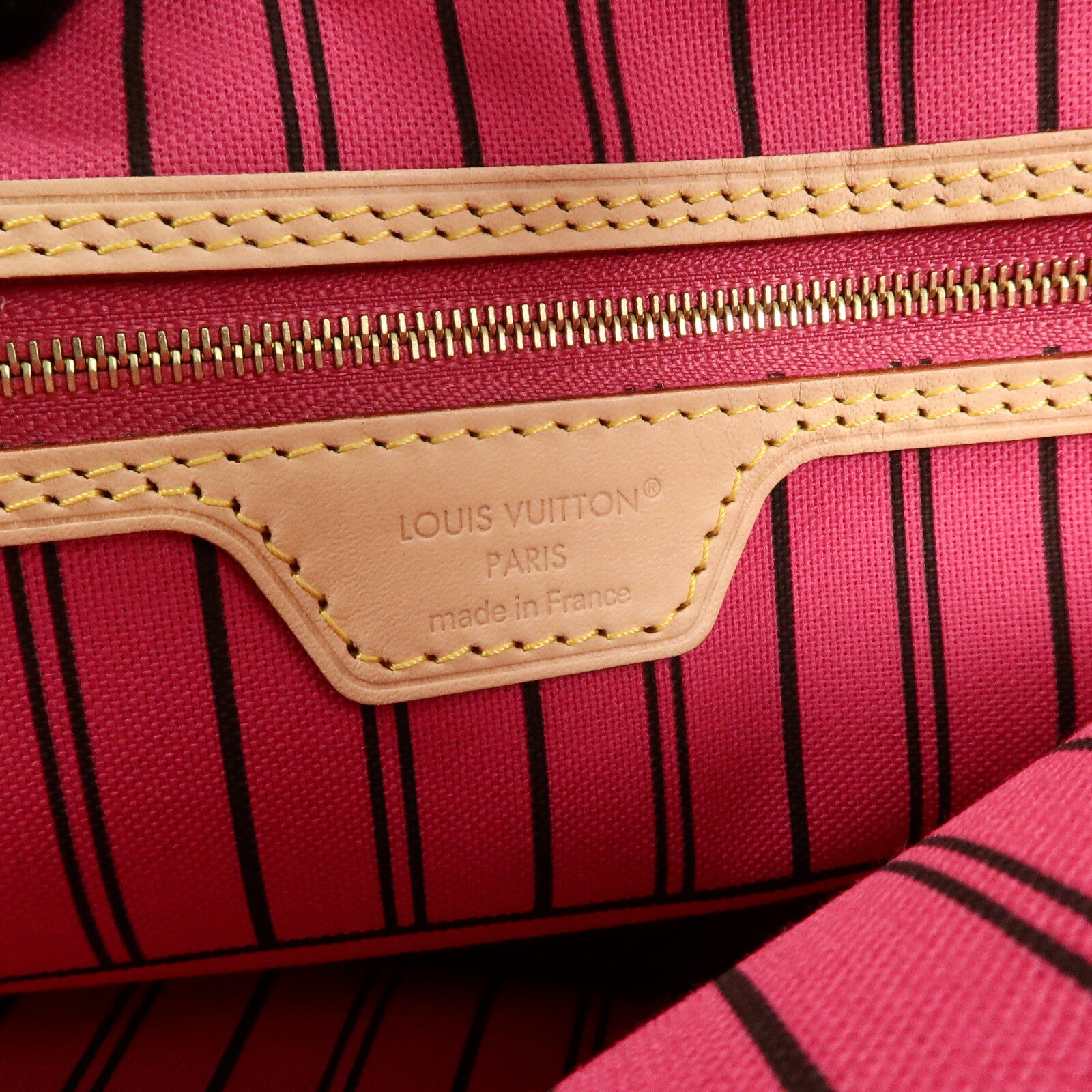 LOUIS VUITTON Monogram Neverfull Bandouliere Inside Out MM手挽肩背兩用袋