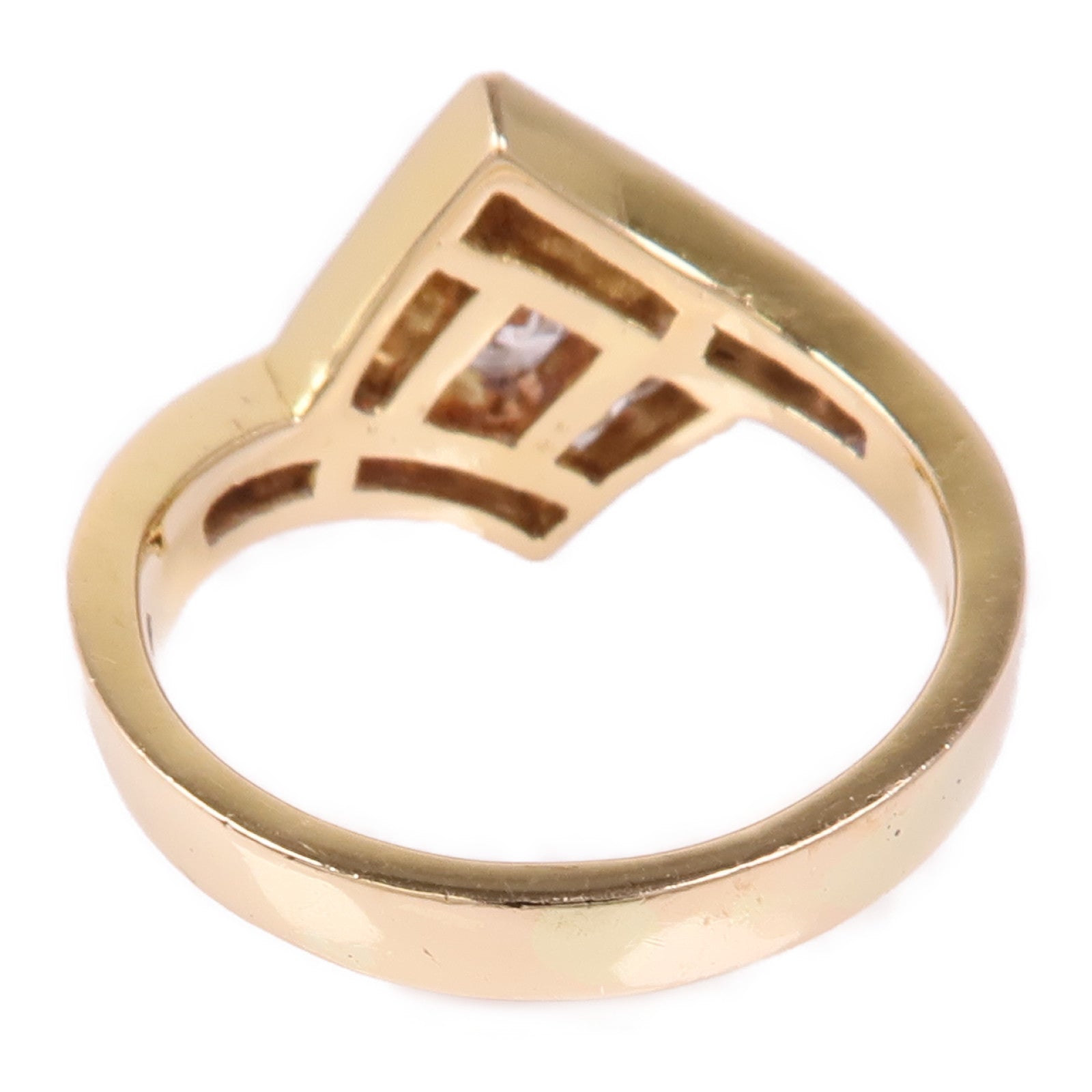 JEWELRY 【激減優惠】18K黄金Diamond Ring鑽石戒指US#6.25