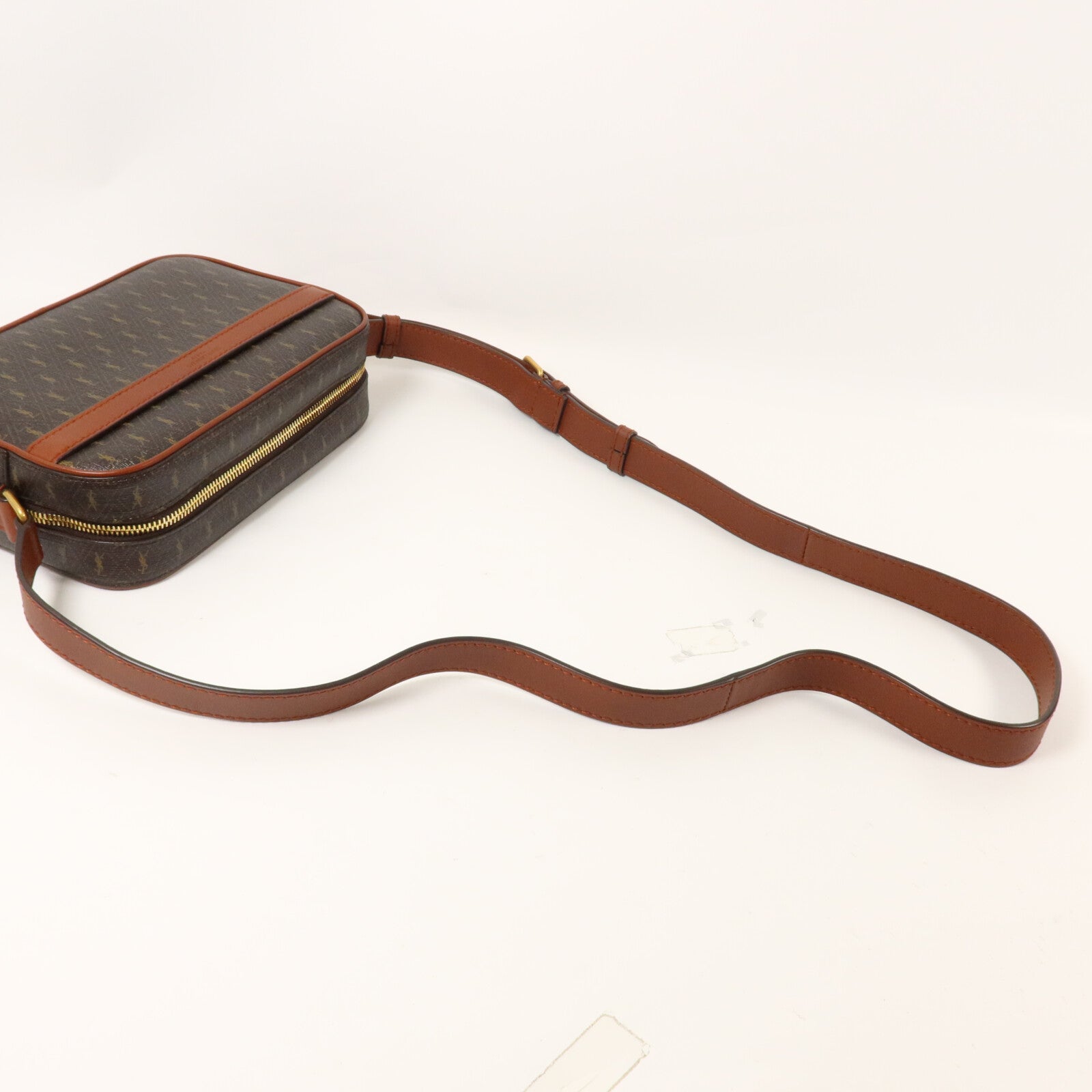 SAINT LAURENT 塗層帆布Le Monogramme Camera Bag肩背袋