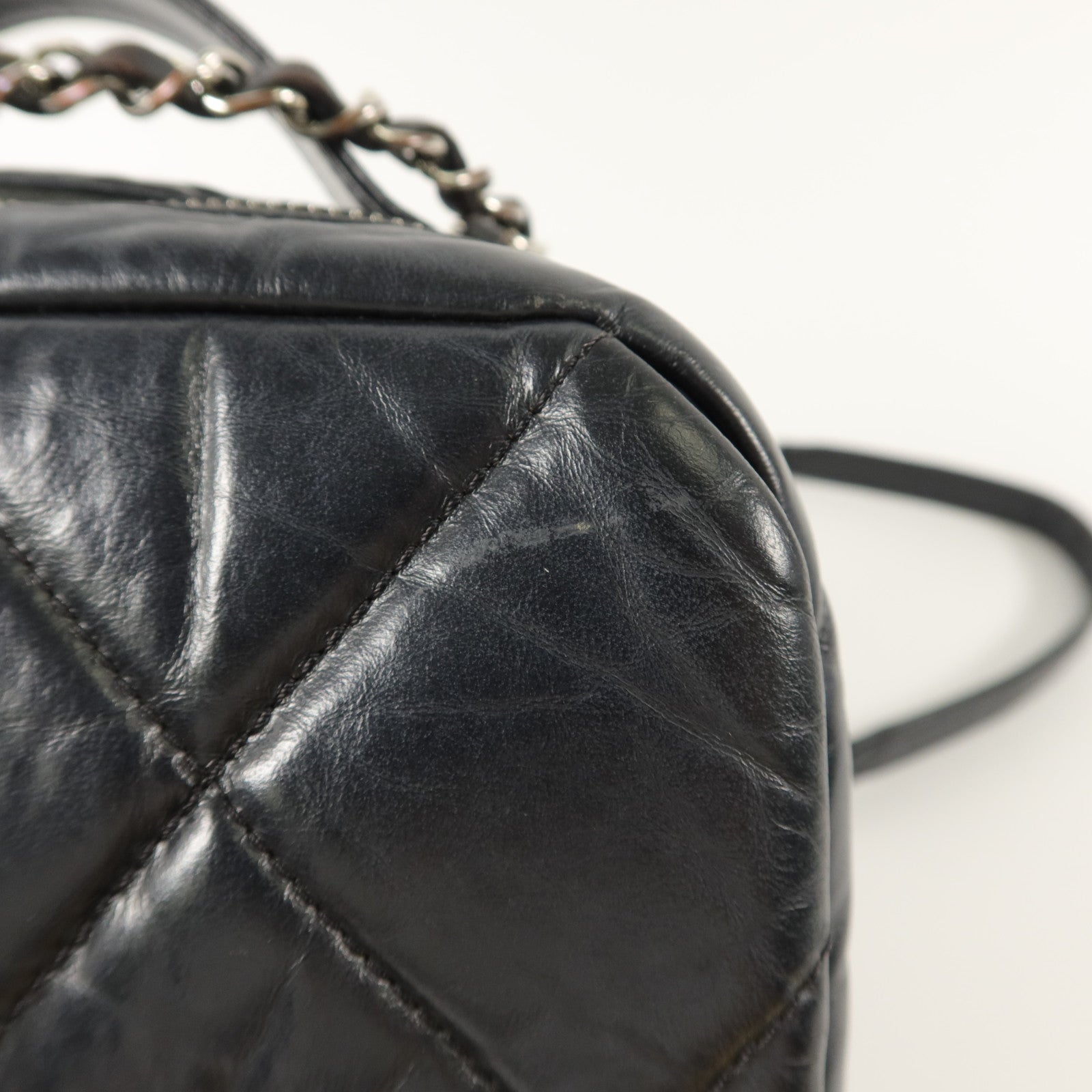 CHANEL 羊皮皮革Chain Shoulder鏈帶肩背袋