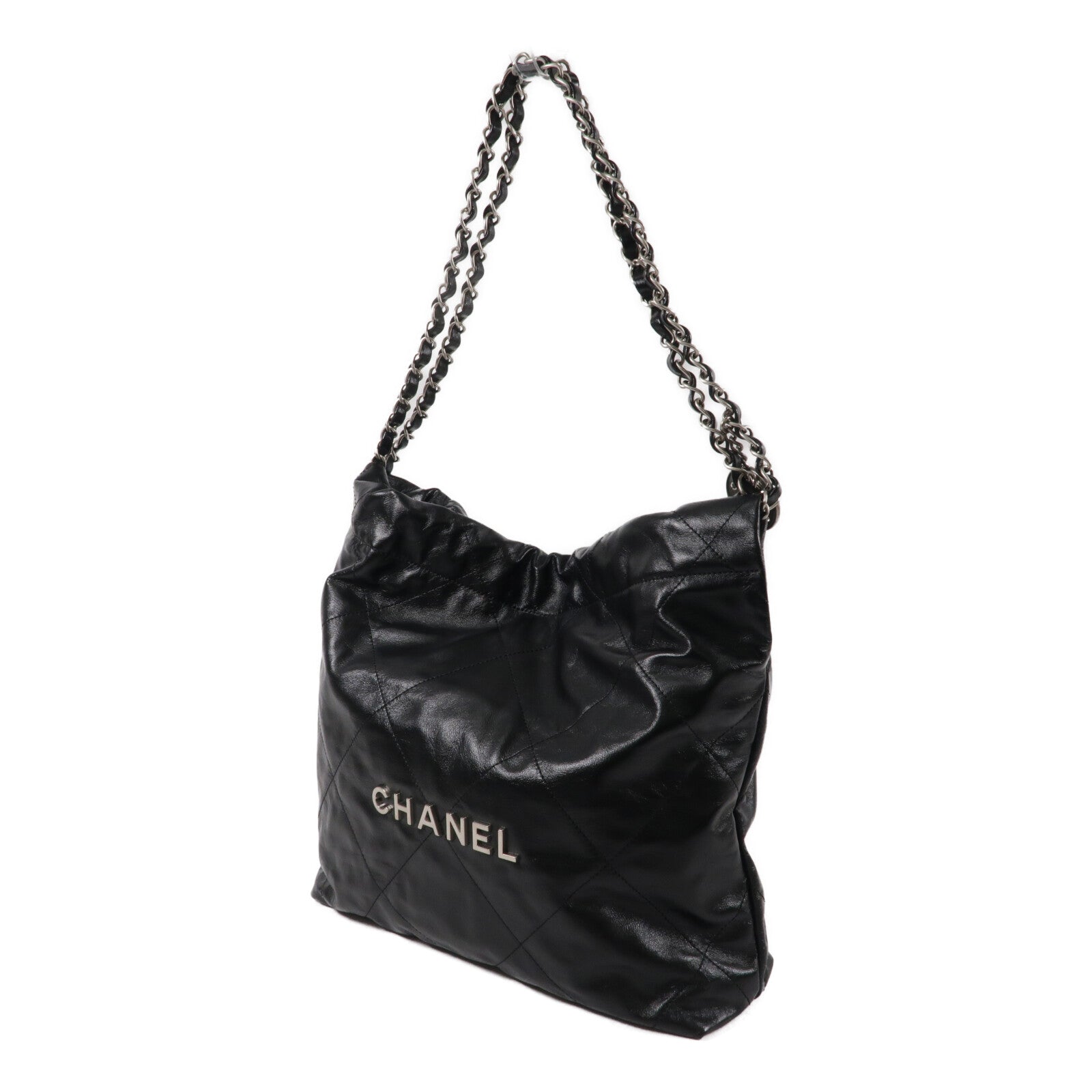 CHANEL 牛皮皮革Chanel 22 Small鏈帶肩背袋