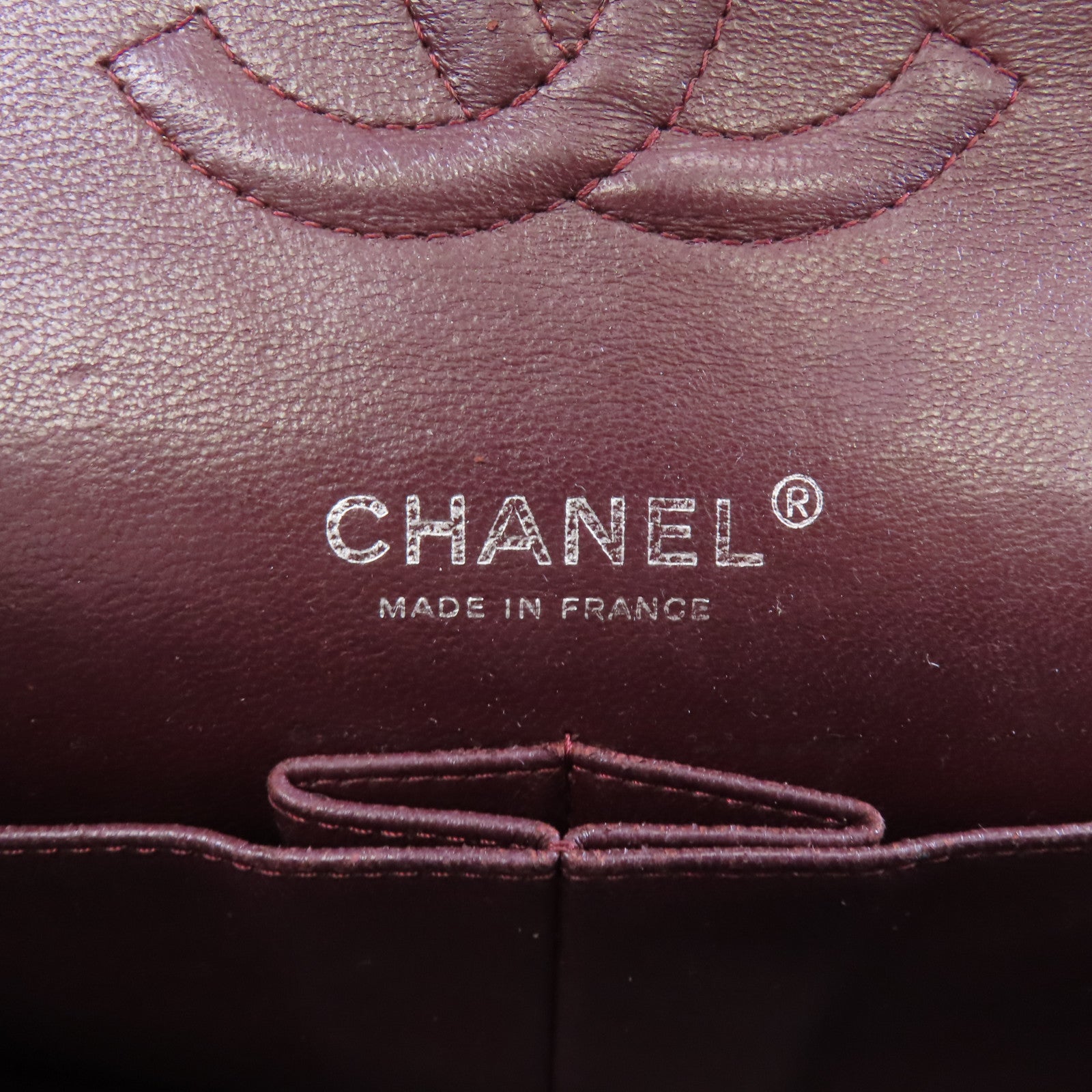 CHANEL 菱格羊皮皮革Classic Flap 25銀扣鏈帶肩背袋黑色