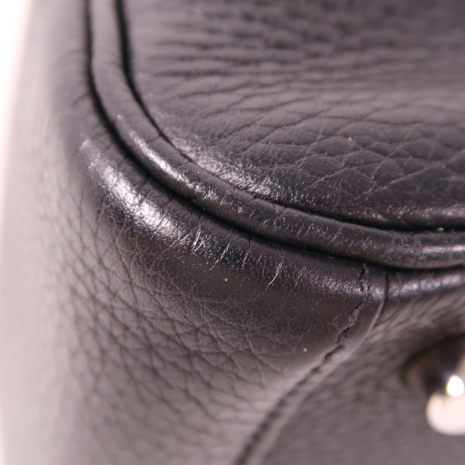 HERMES Clemence皮革Lindy 26銀扣手挽肩背兩用袋Bleu Nuit