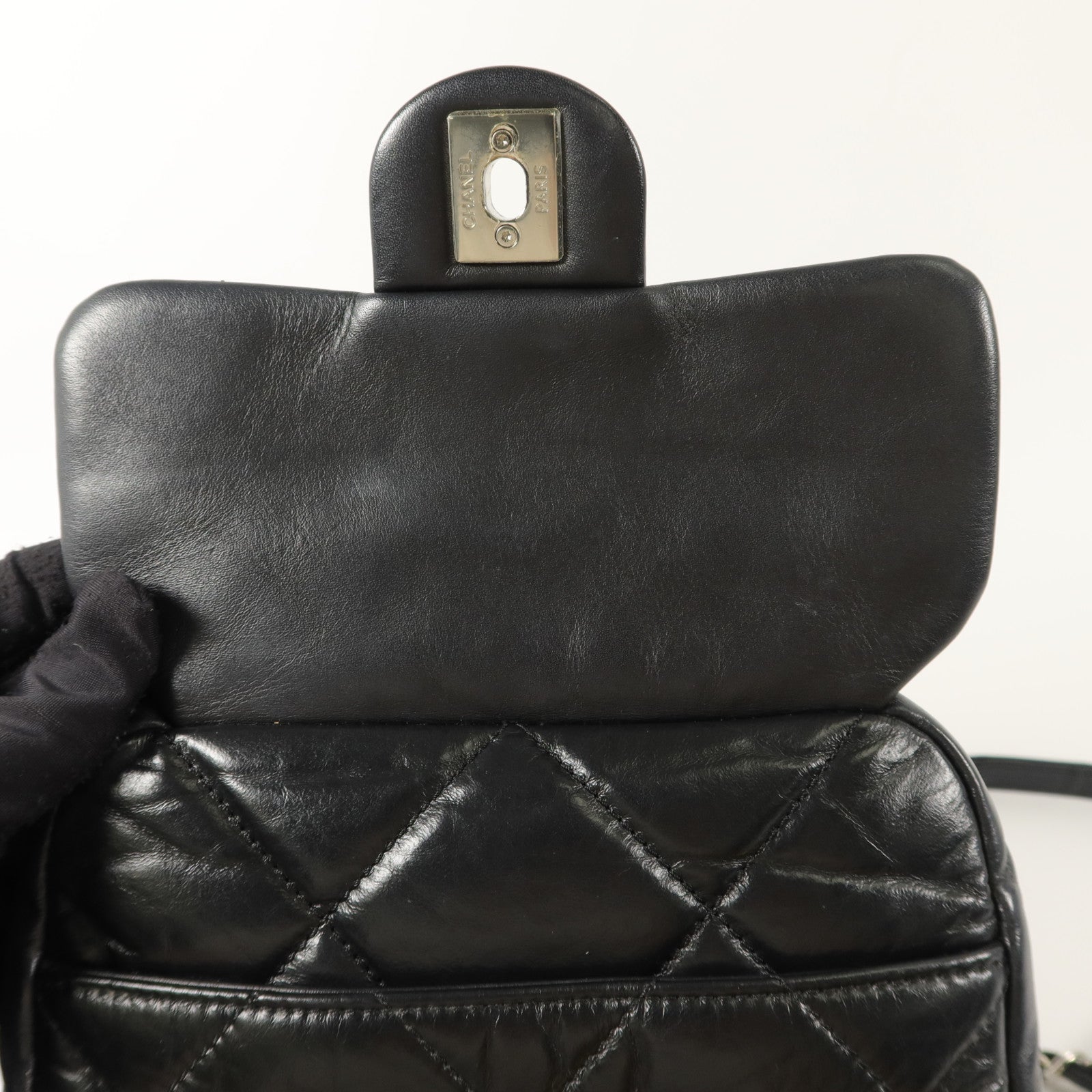 CHANEL 羊皮皮革Chain Shoulder鏈帶肩背袋