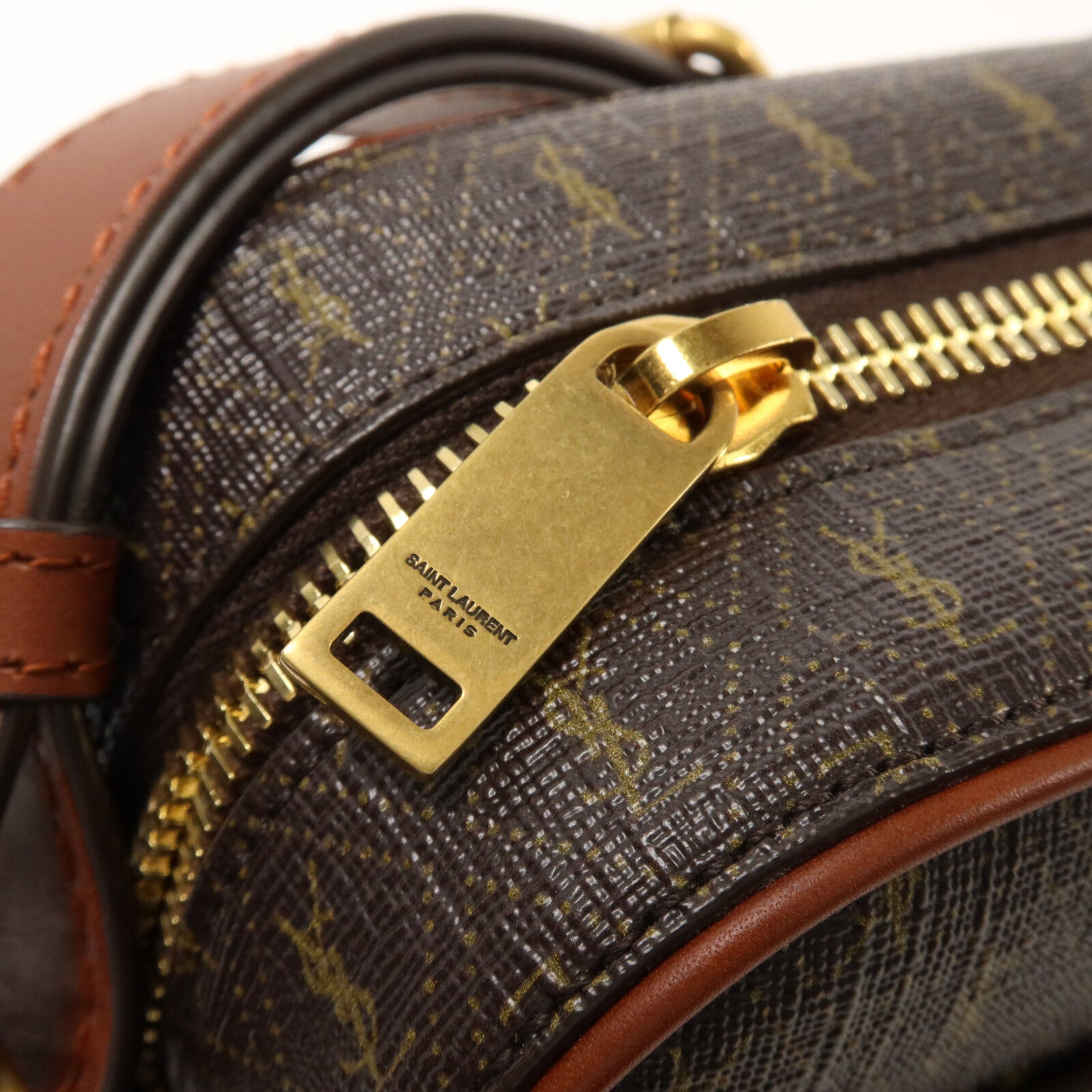 SAINT LAURENT 塗層帆布Le Monogramme Camera Bag肩背袋