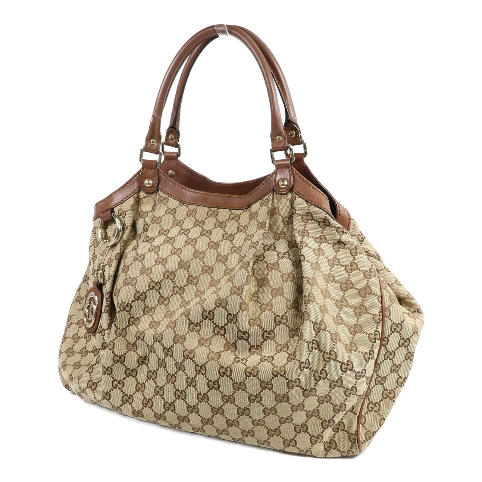 GUCCI 帆布Sukey Tote肩背袋