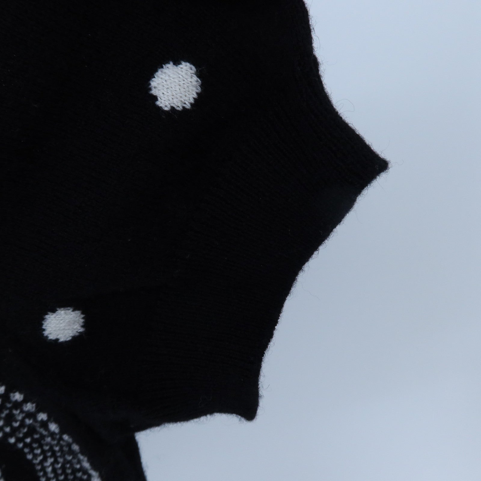 HERMES Cashmere/Cotton Bride De Gala Knit Top針織