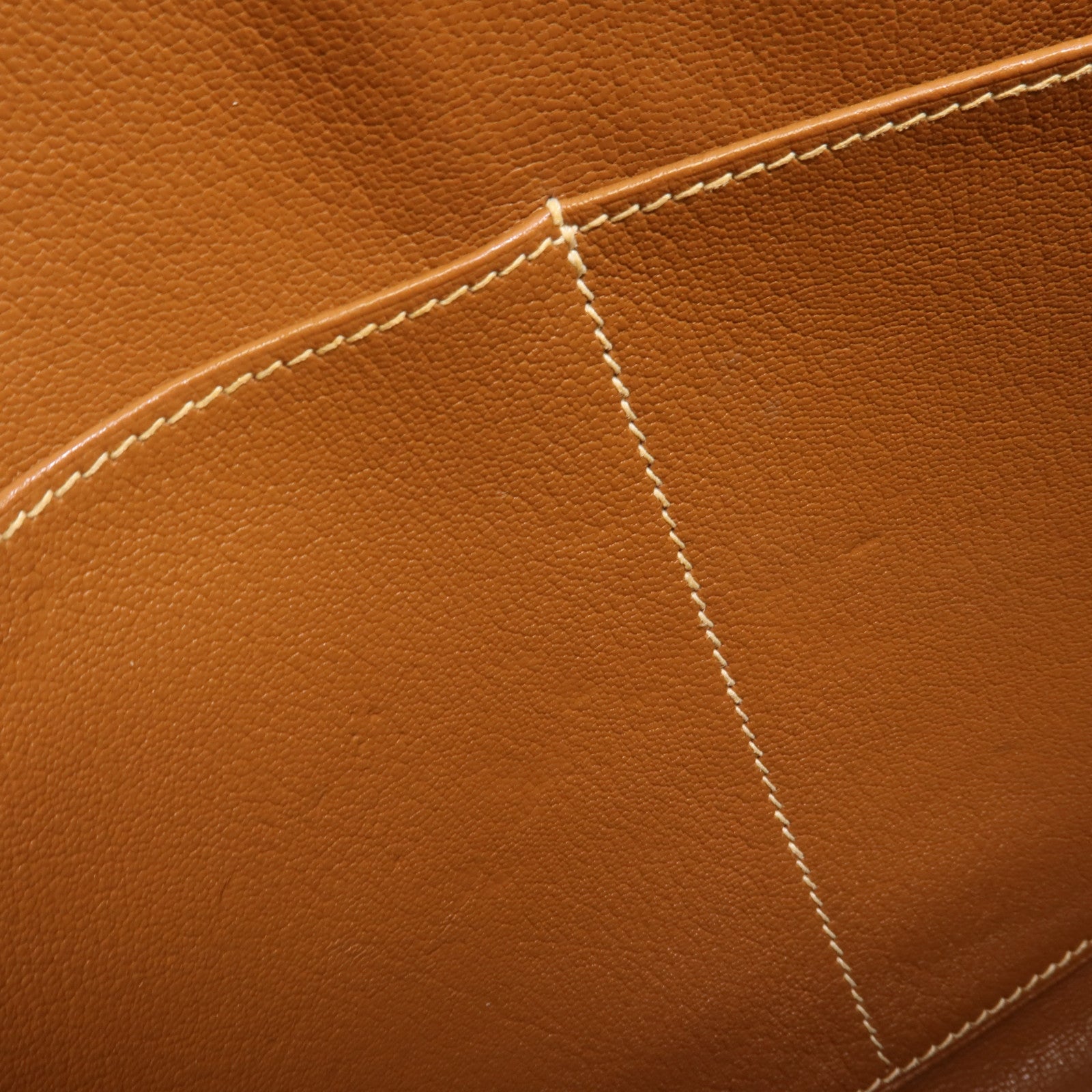 HERMES Clemence皮革Kelly 32手挽肩背兩用袋Gold