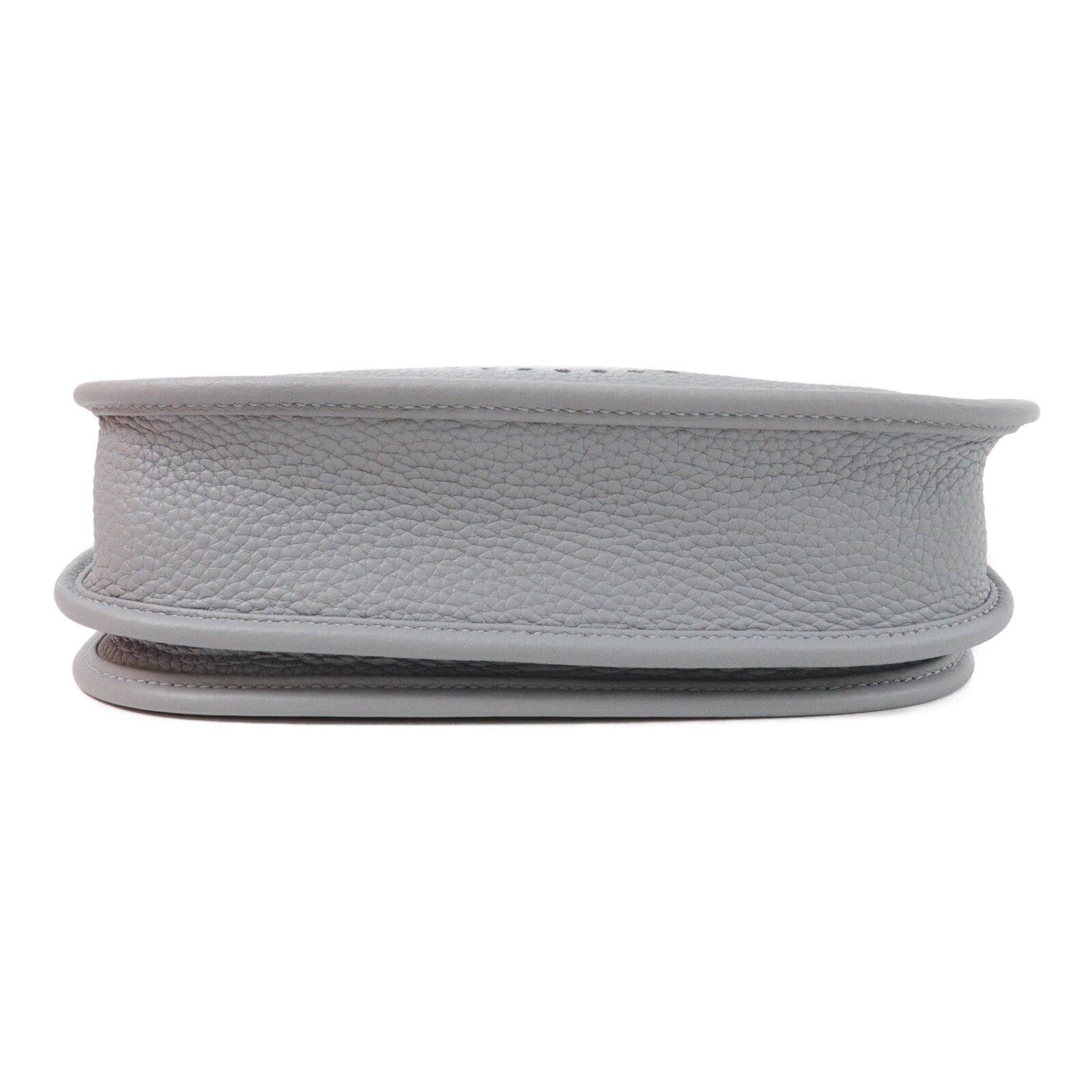 HERMES Clemence皮革Evelyne 23肩背袋Gris Pantin