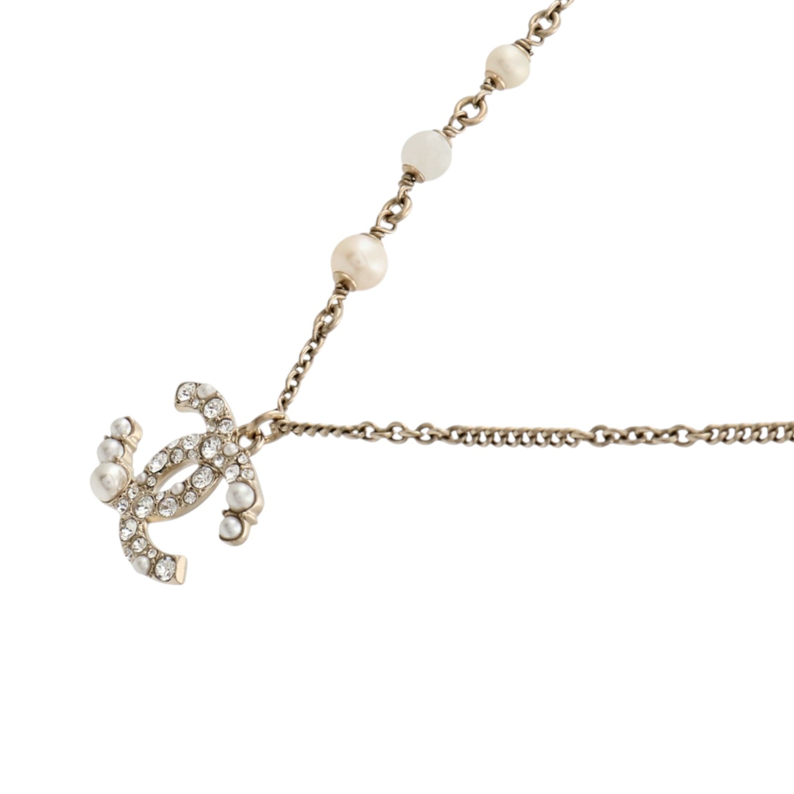 CHANEL 金屬/PVC Necklace項鍊