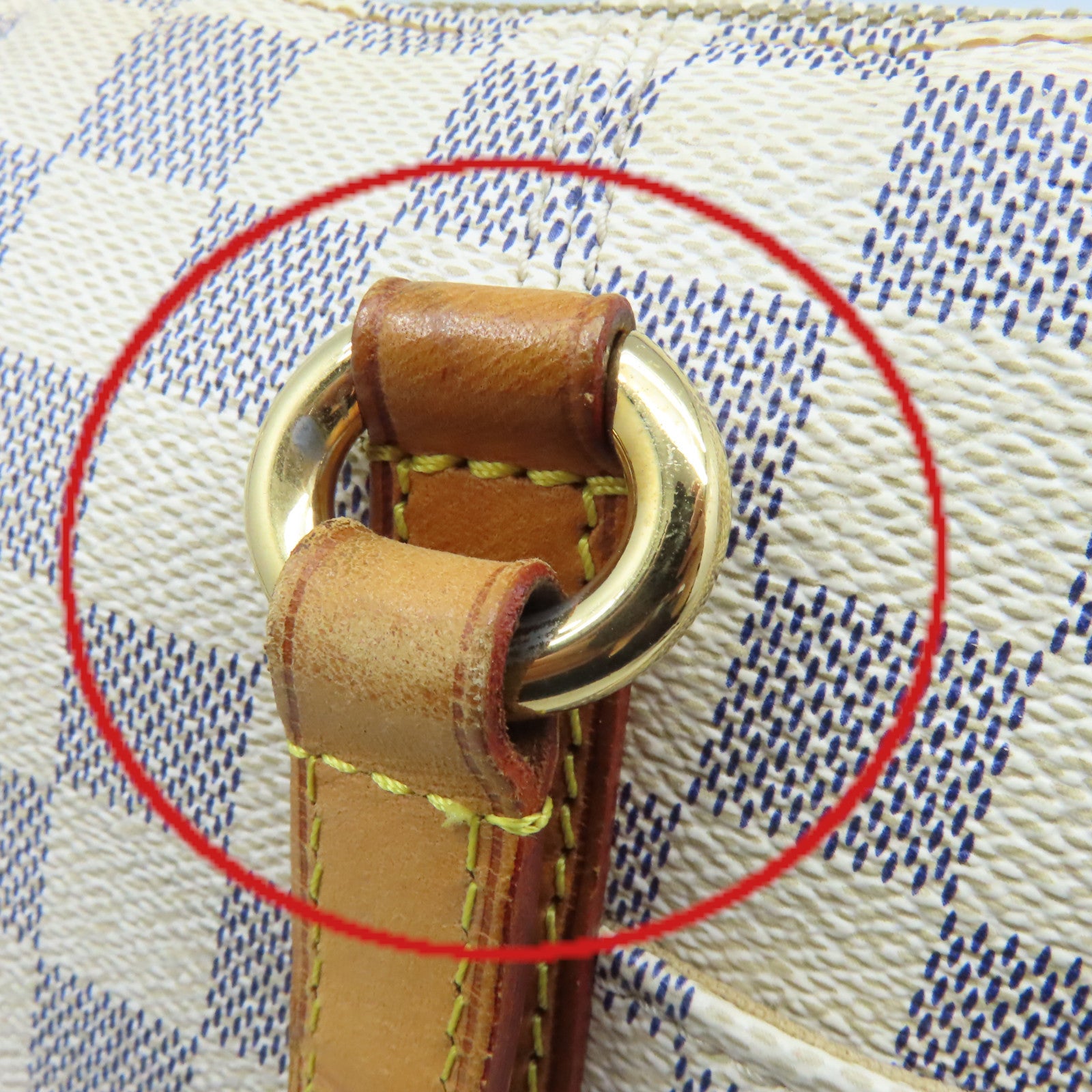 LOUIS VUITTON **【激減優惠】Damier Totally PM Shoulder Bag肩背袋米白色