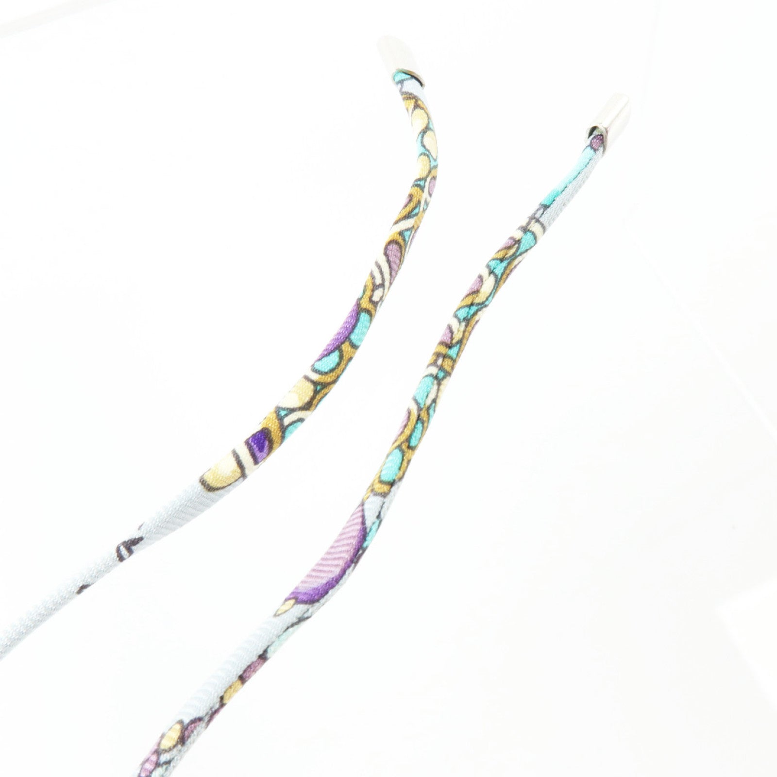 HERMES 絲質/金屬Necklace項鏈