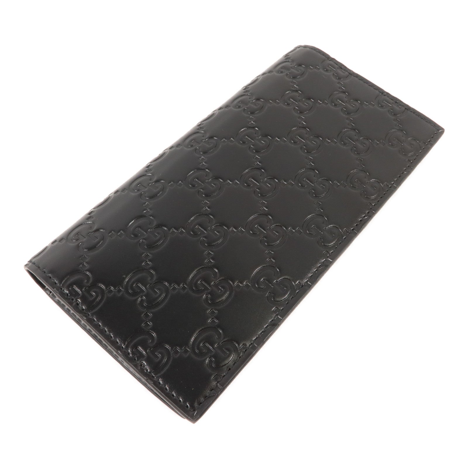 GUCCI 牛皮皮革GG Logo Long Wallet長錢包