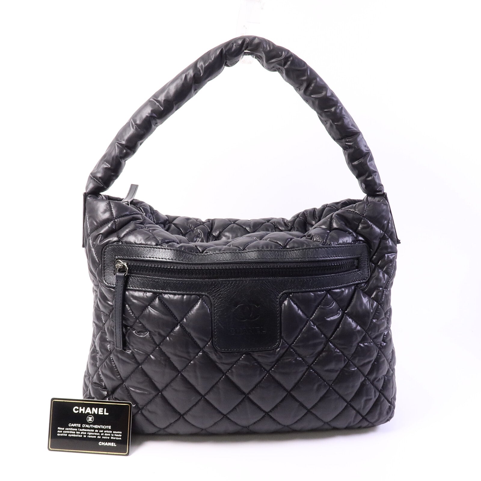 CHANEL 尼龍Coco Cocoon手挽袋