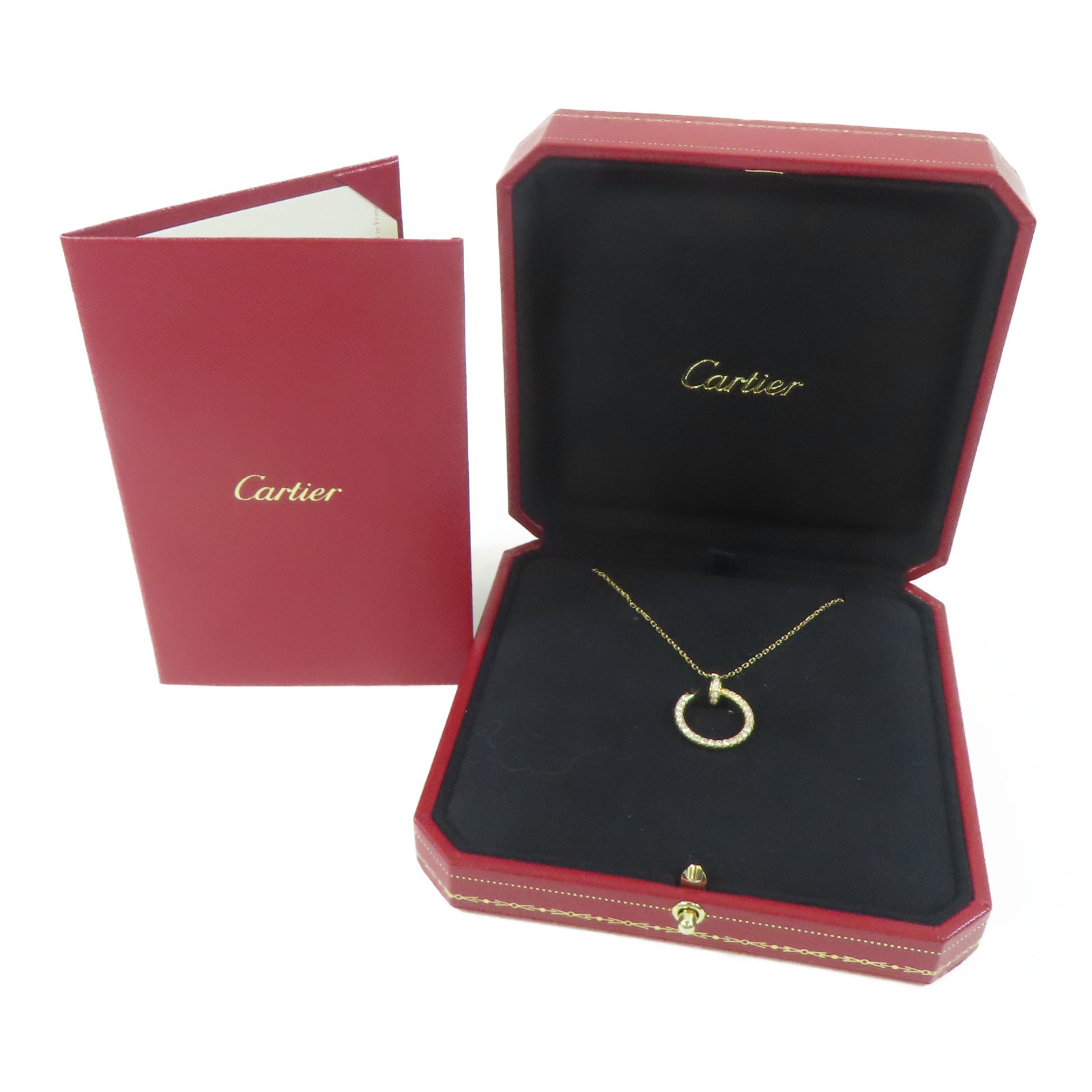CARTIER 18K黃金Juste Un Clou Necklace項鍊#45cm