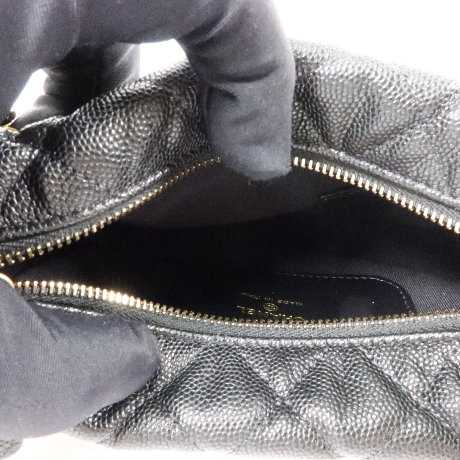 CHANEL 牛皮皮革Hobo Pouch手挽袋
