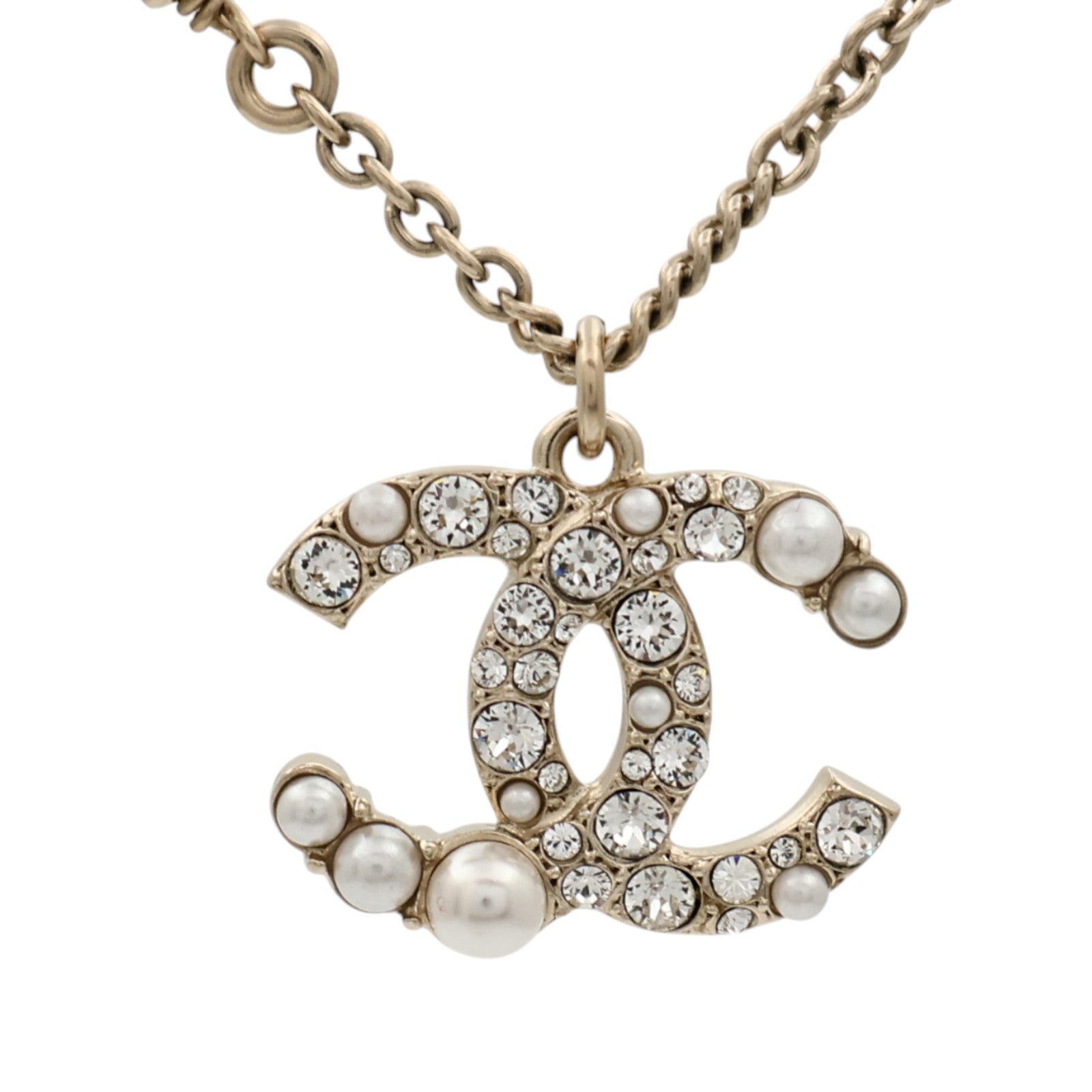 CHANEL 金屬/PVC Necklace項鍊
