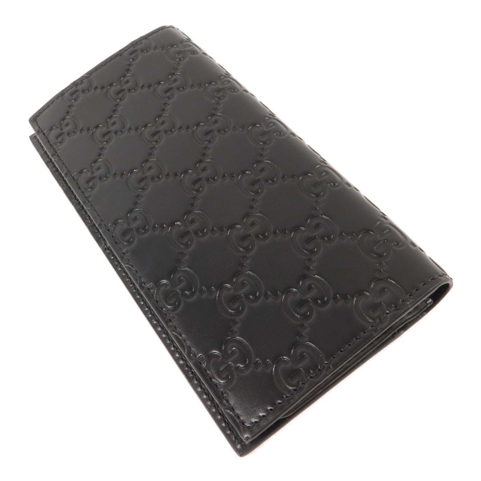 GUCCI 牛皮皮革GG Logo Long Wallet長錢包