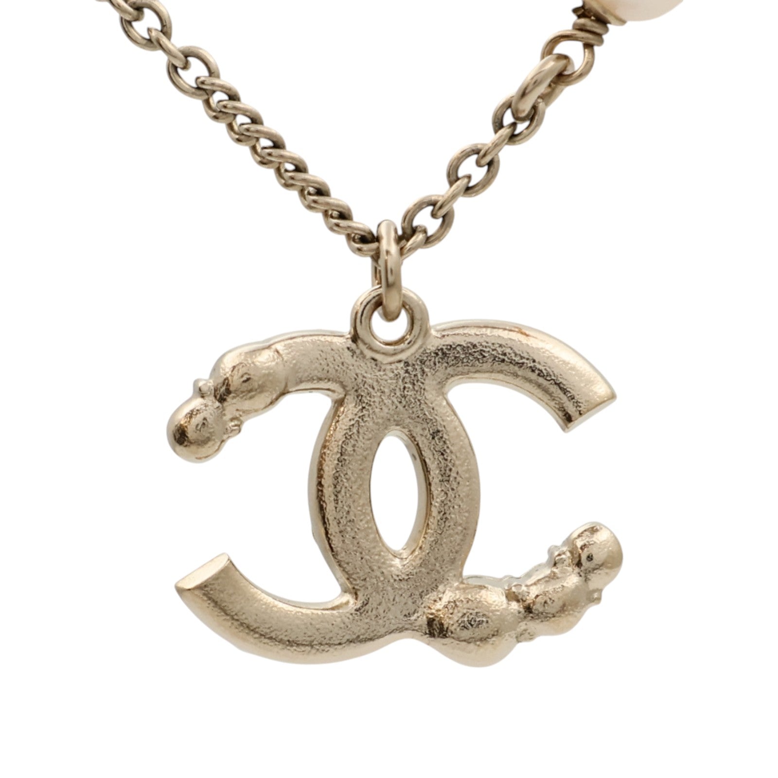 CHANEL 金屬/PVC Necklace項鍊