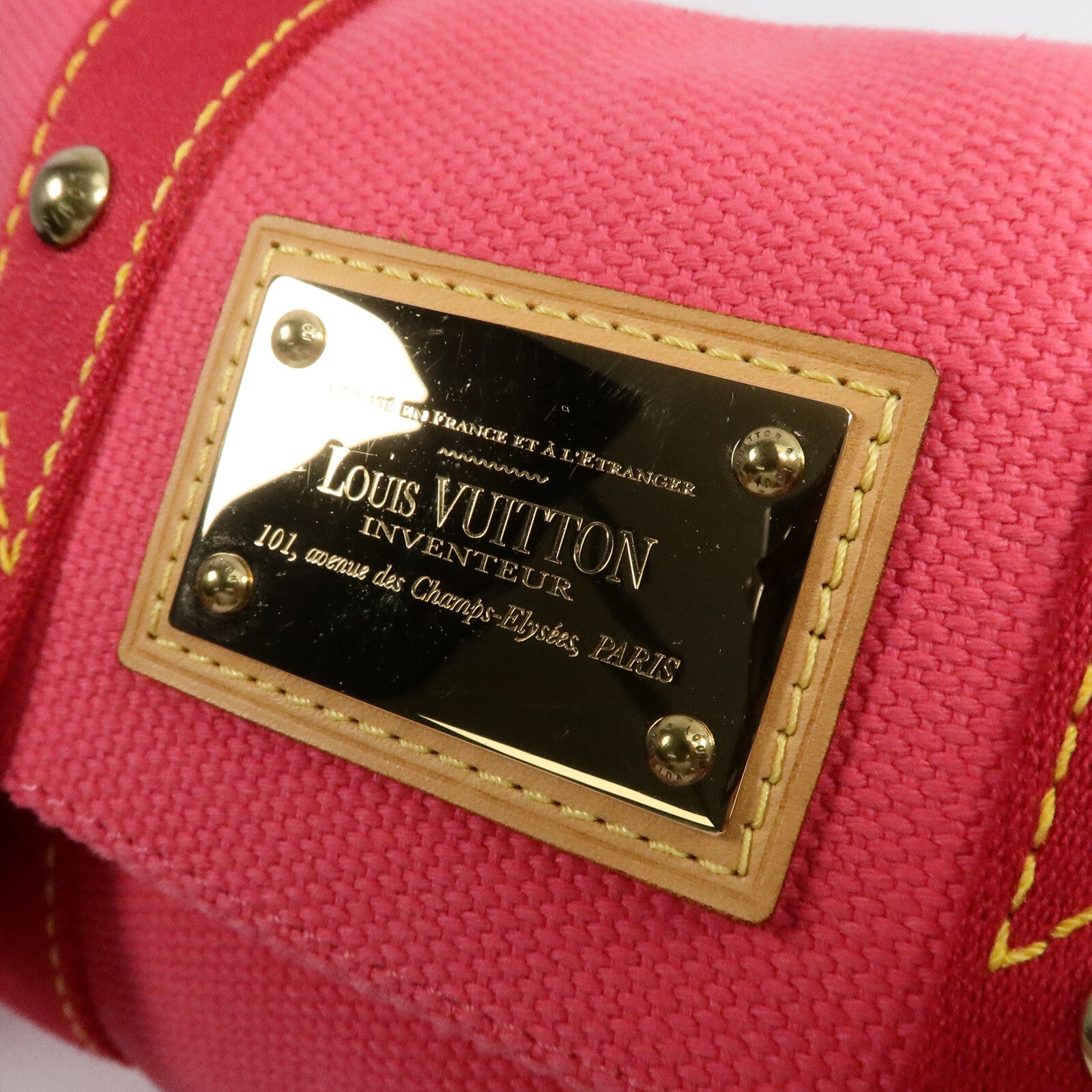 LOUIS VUITTON 帆布Sac Rabat肩背袋