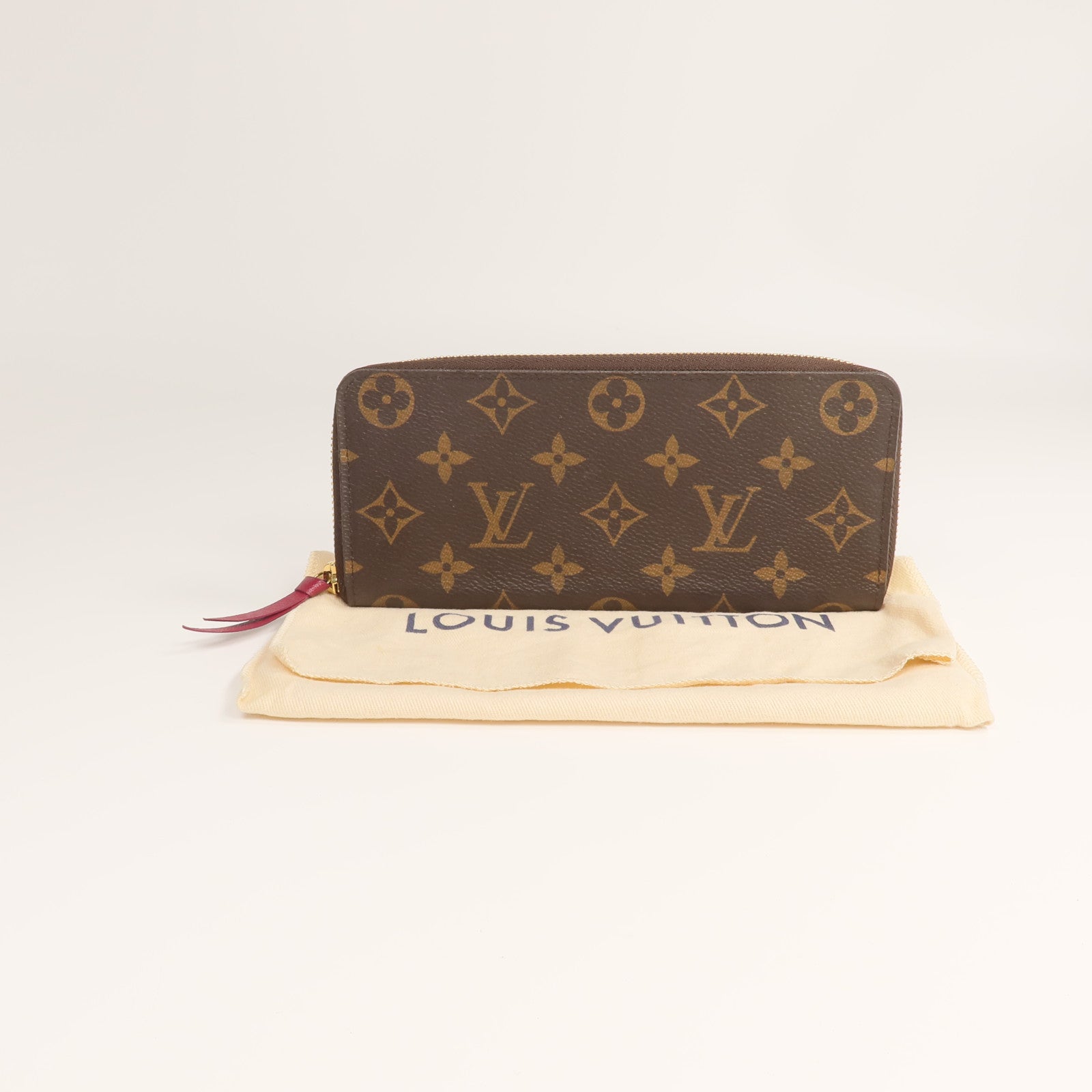 LOUIS VUITTON Monogram Clemence Wallet長錢包