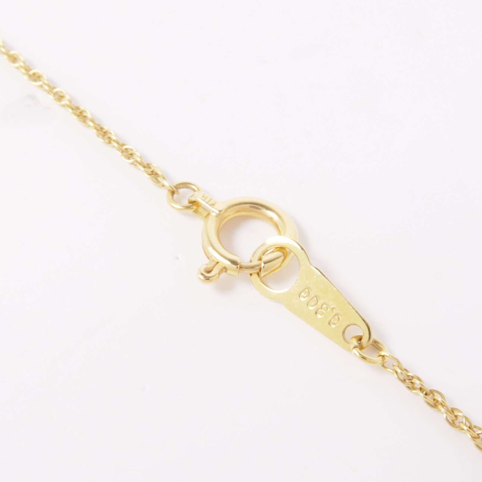 JEWELRY Ruby Diamond Necklace 18K Yellow Gold