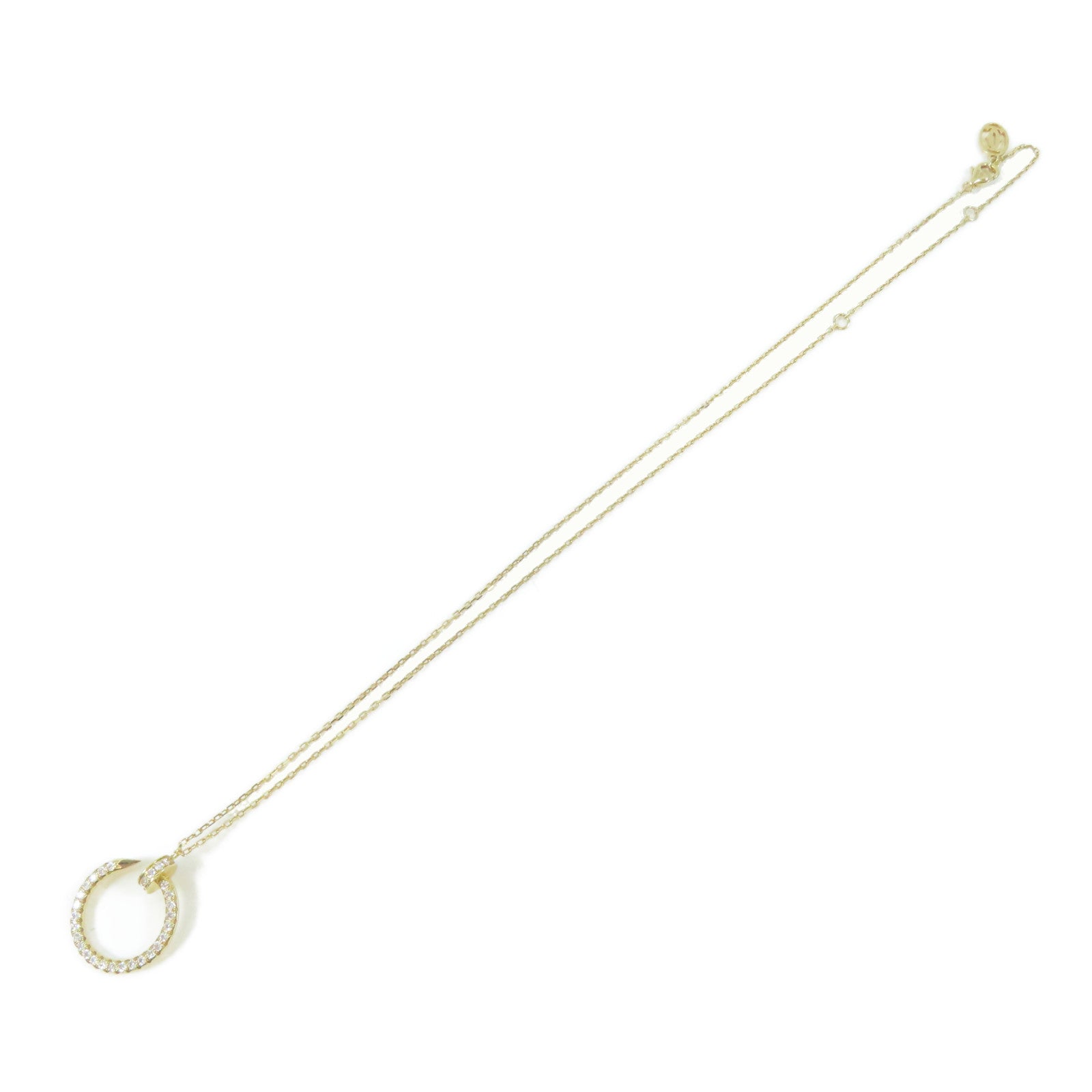 CARTIER 18K黃金Juste Un Clou Necklace項鍊#45cm