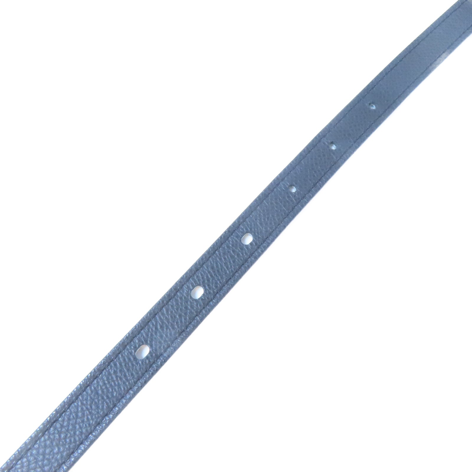 HERMES Epsom皮革Pop H Belt金扣皮帶Noir黑色