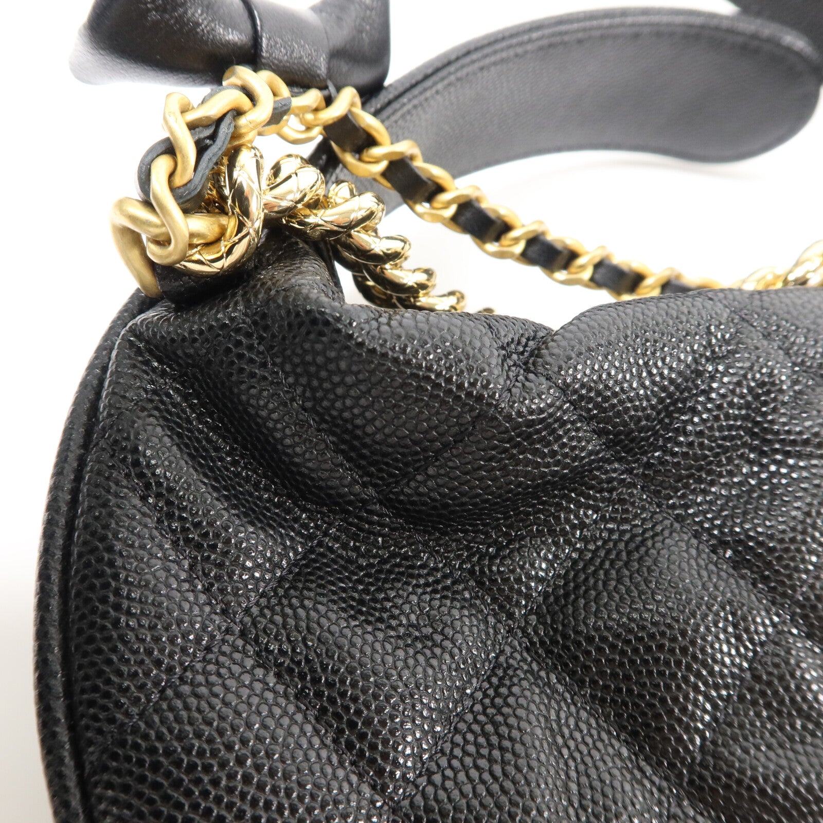 CHANEL 牛皮皮革Hobo Pouch手挽袋
