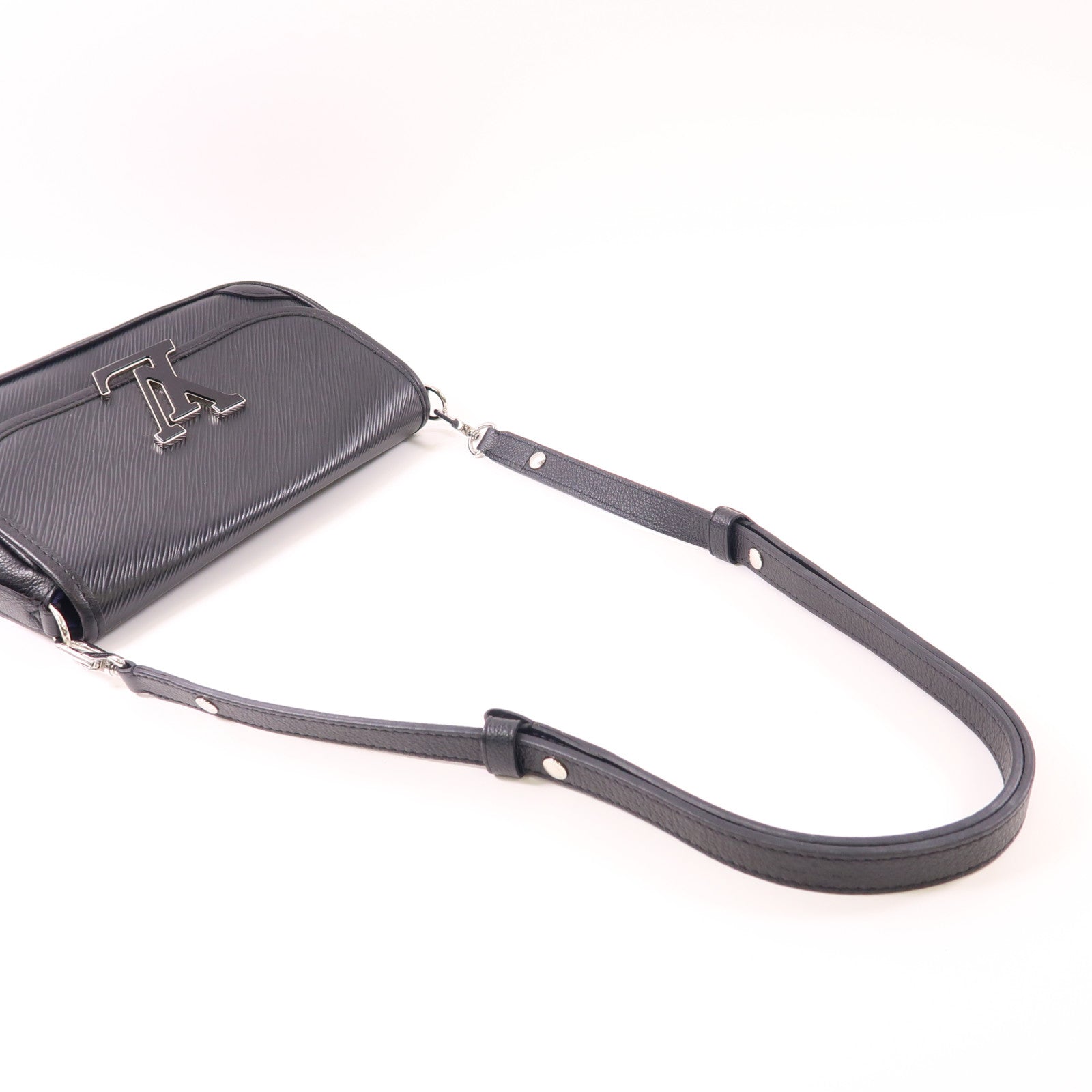 LOUIS VUITTON Epi Buci銀扣肩背袋