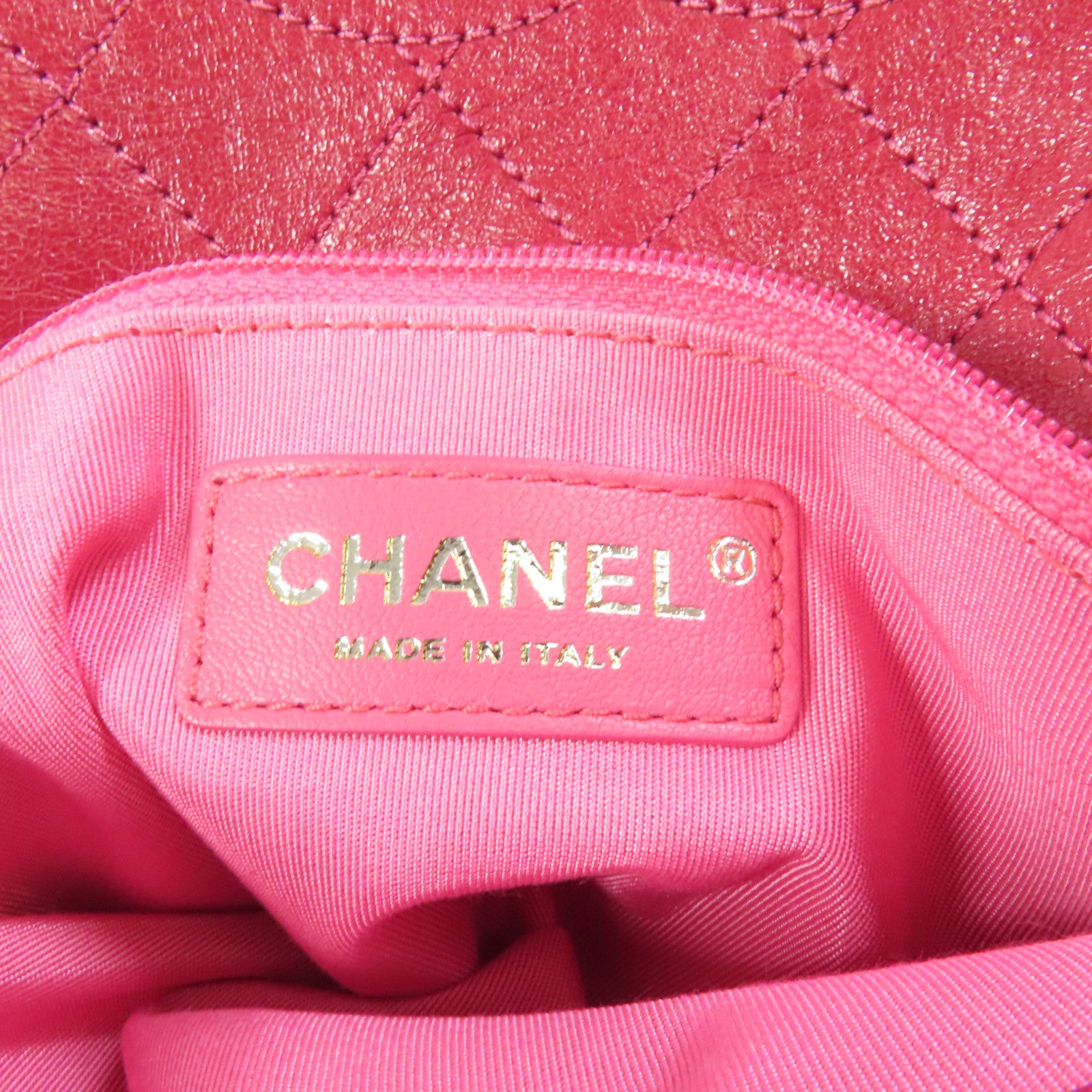 CHANEL 【激減優惠】Tweed/牛皮皮革Chain Shoulder Flap Bag銀扣鏈帶肩背袋