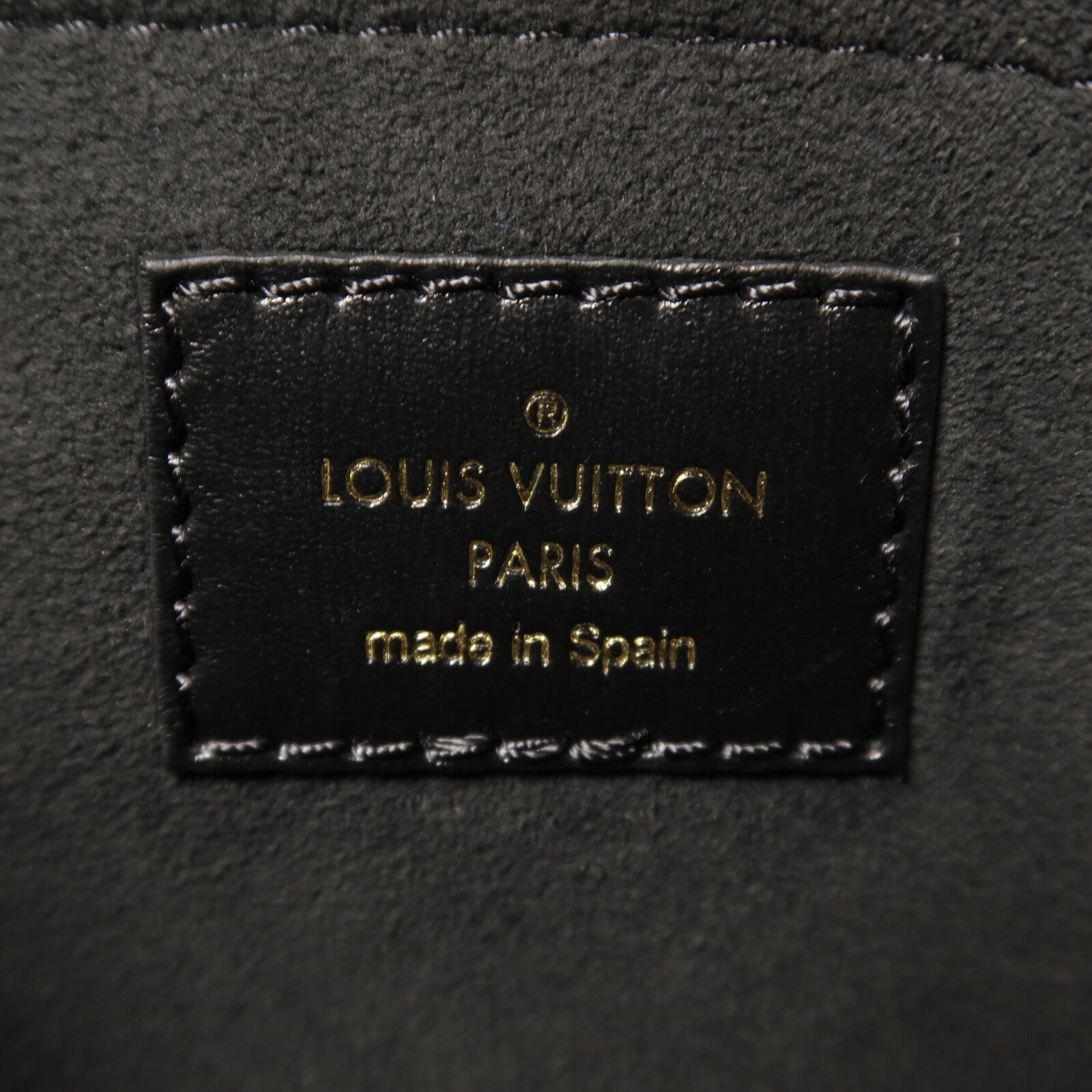 LOUIS VUITTON Monogram Jacquard 1854 Neverfull MM金扣手挽袋