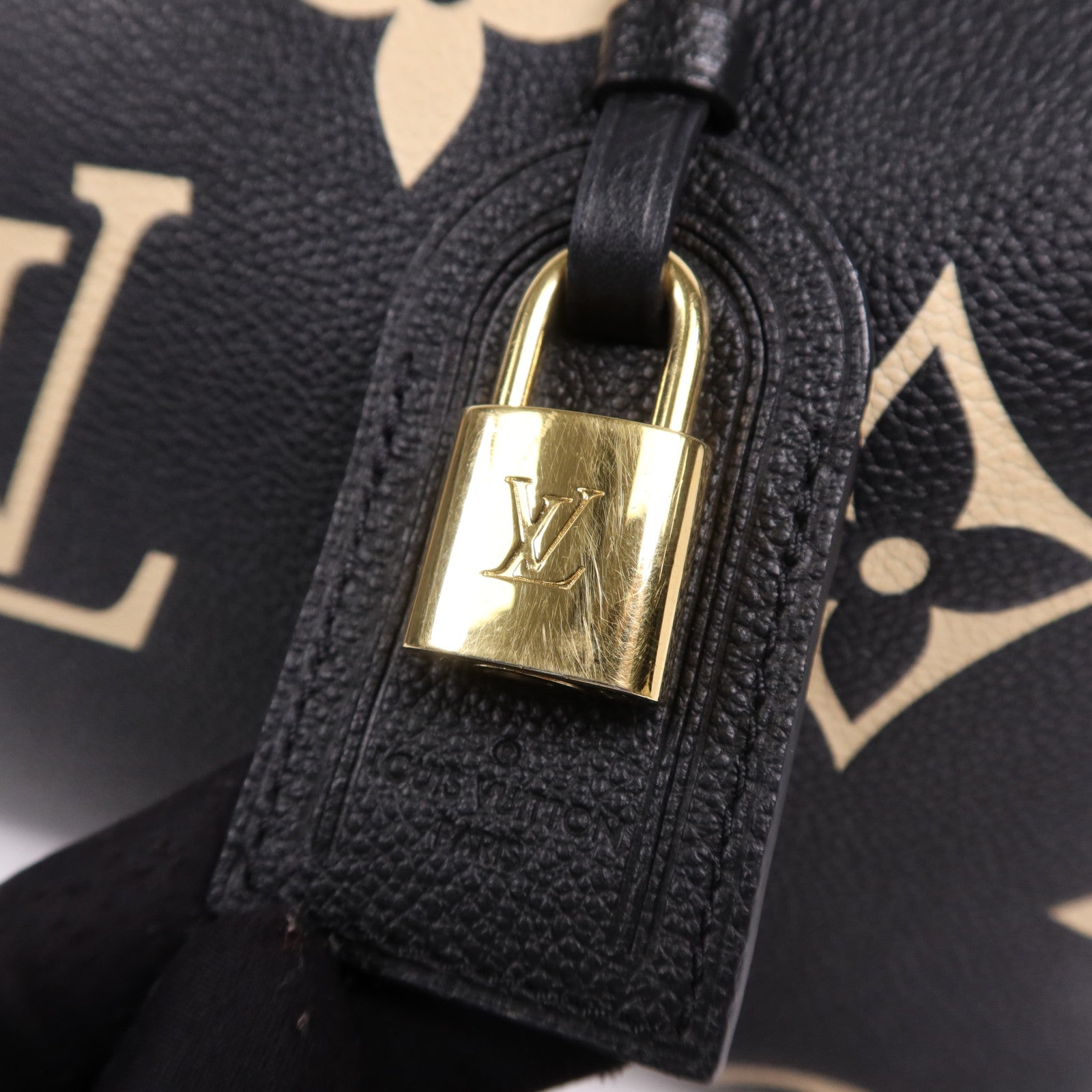 LOUIS VUITTON Monogram/Empreinte Petit Palais金扣手挽肩背兩用袋