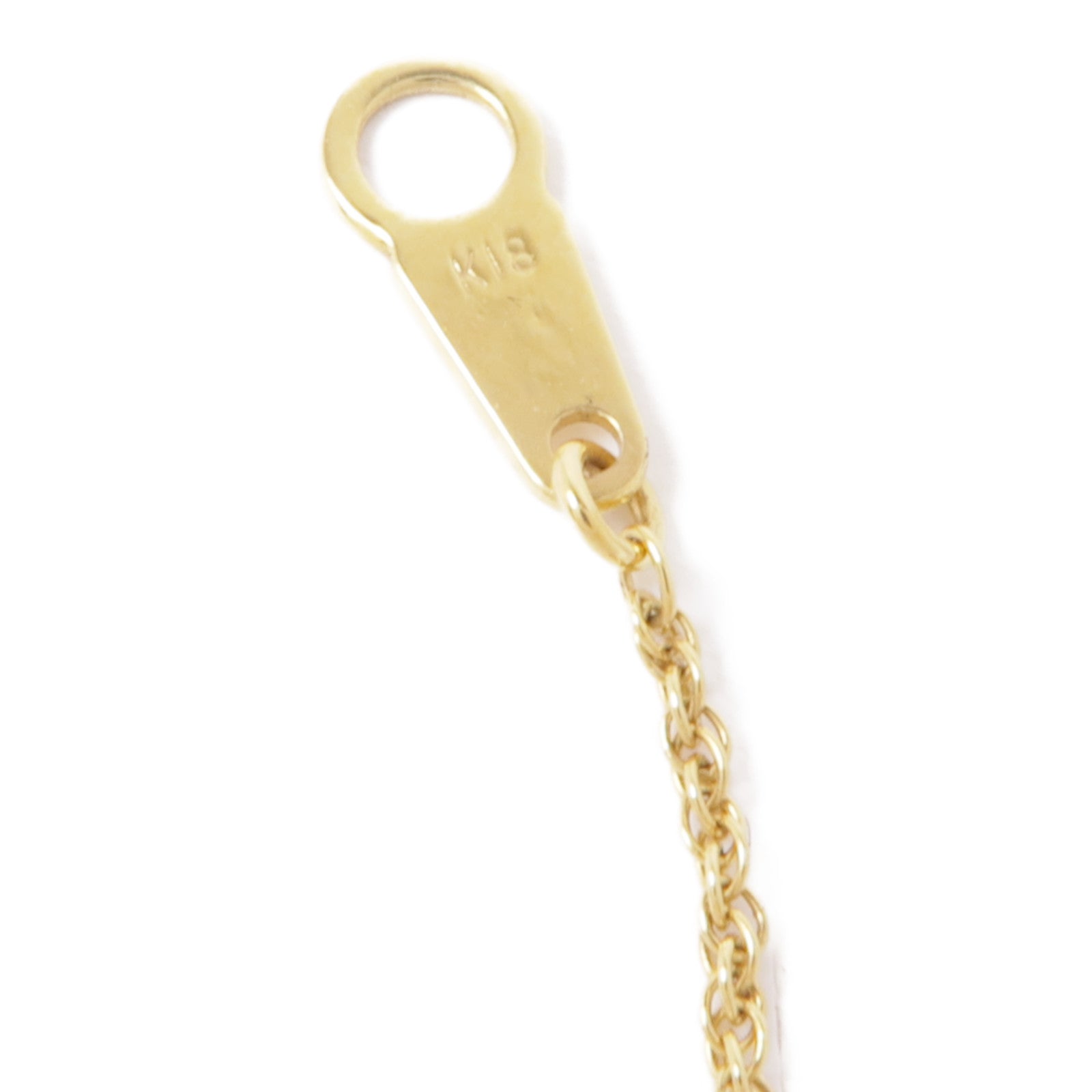 JEWELRY Ruby Diamond Necklace 18K Yellow Gold