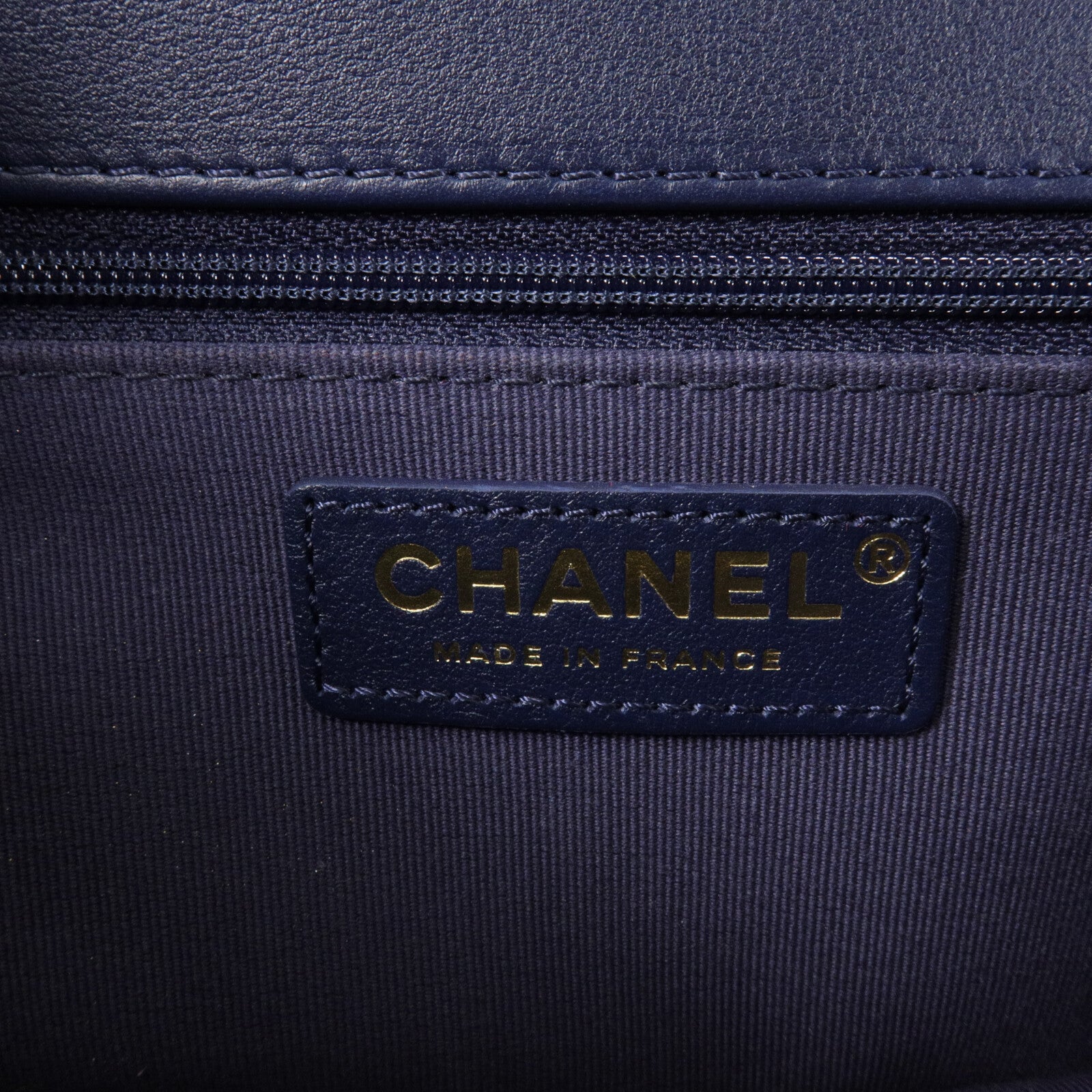 CHANEL Tweed Top Handle Flap Bag鏈帶肩背袋