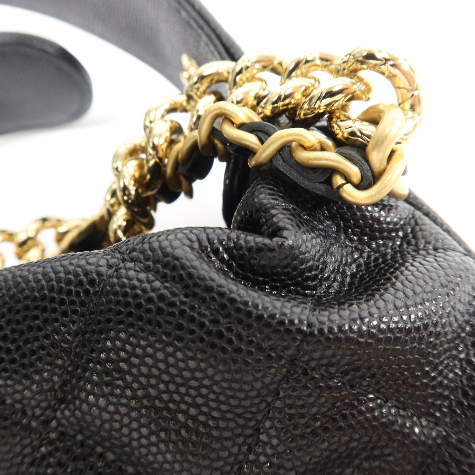CHANEL 牛皮皮革Hobo Pouch手挽袋